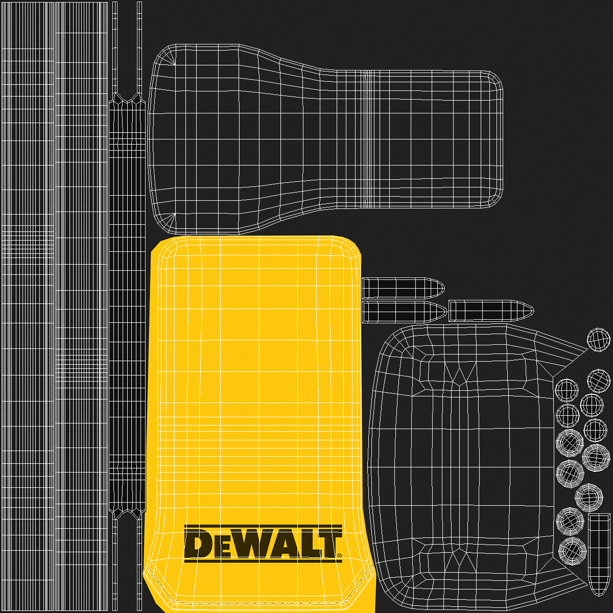 3D model DeWalt DWST1 75662 Hammer Loop