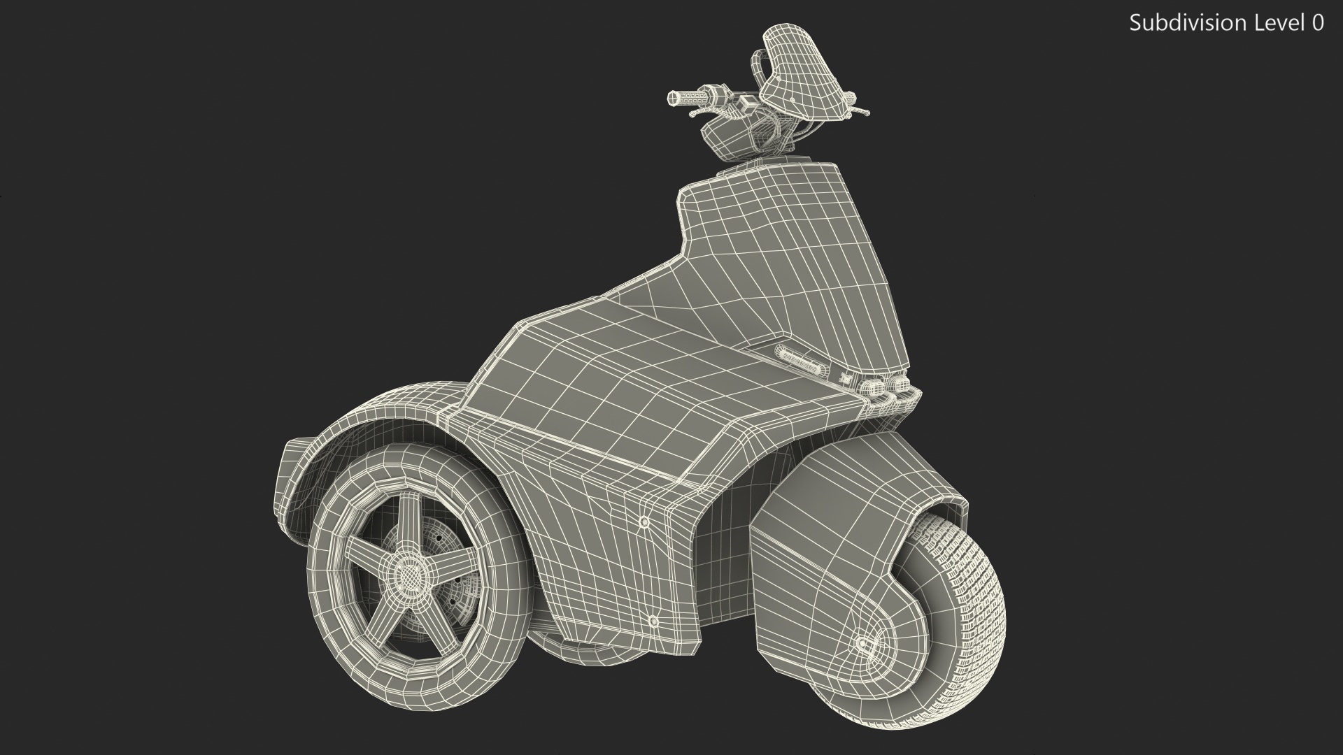 3D Segway SE 3 Patroller Rigged model