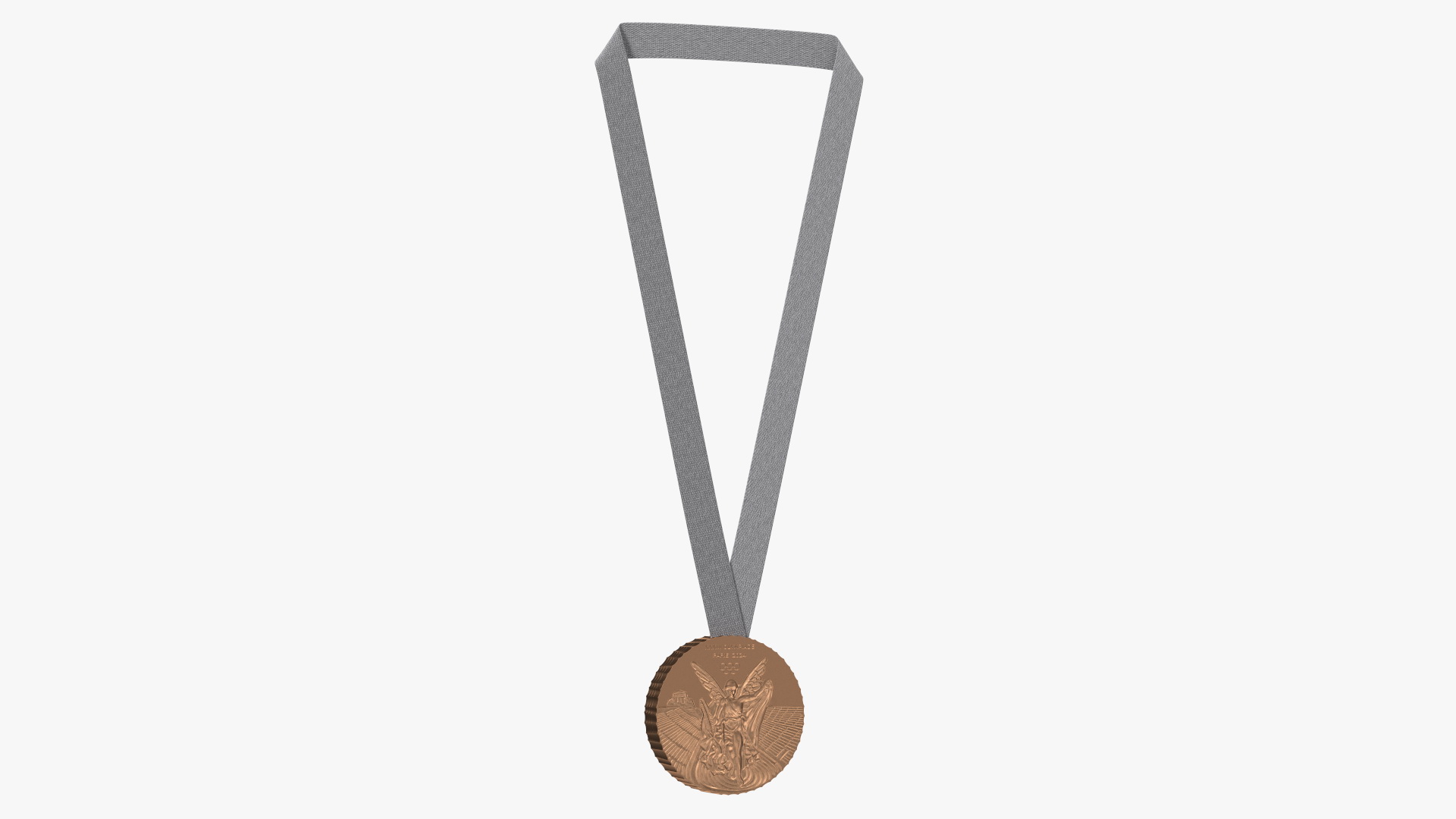 3D model Olympic Bronze Medal 2024