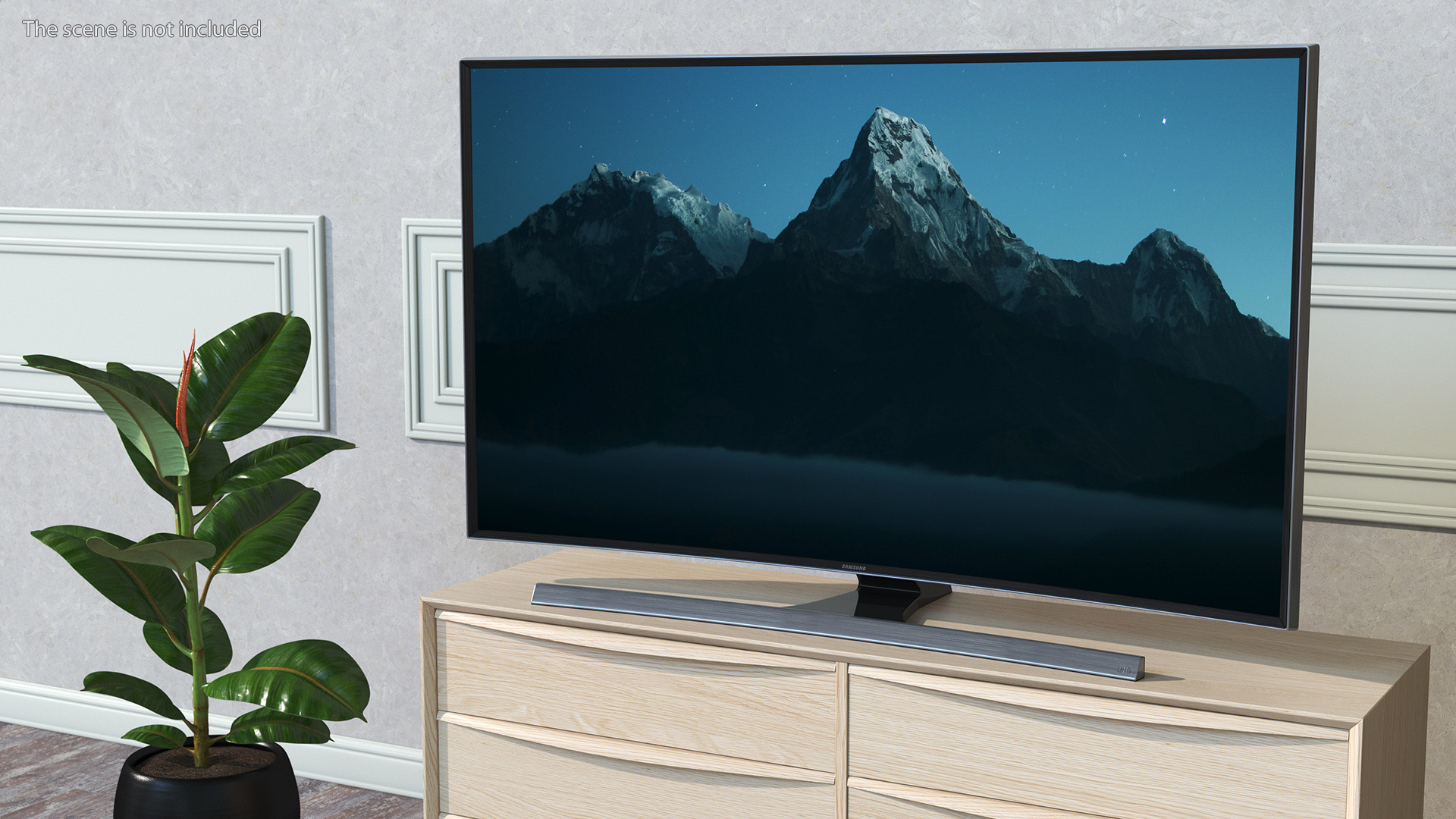 3D model Samsung LED Television Display