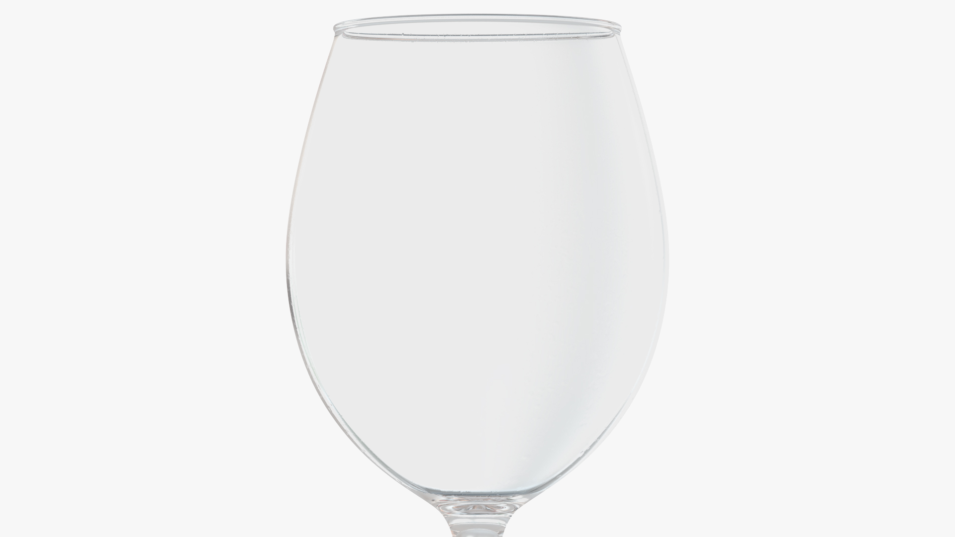 Bordeaux Wine Glass 3D model