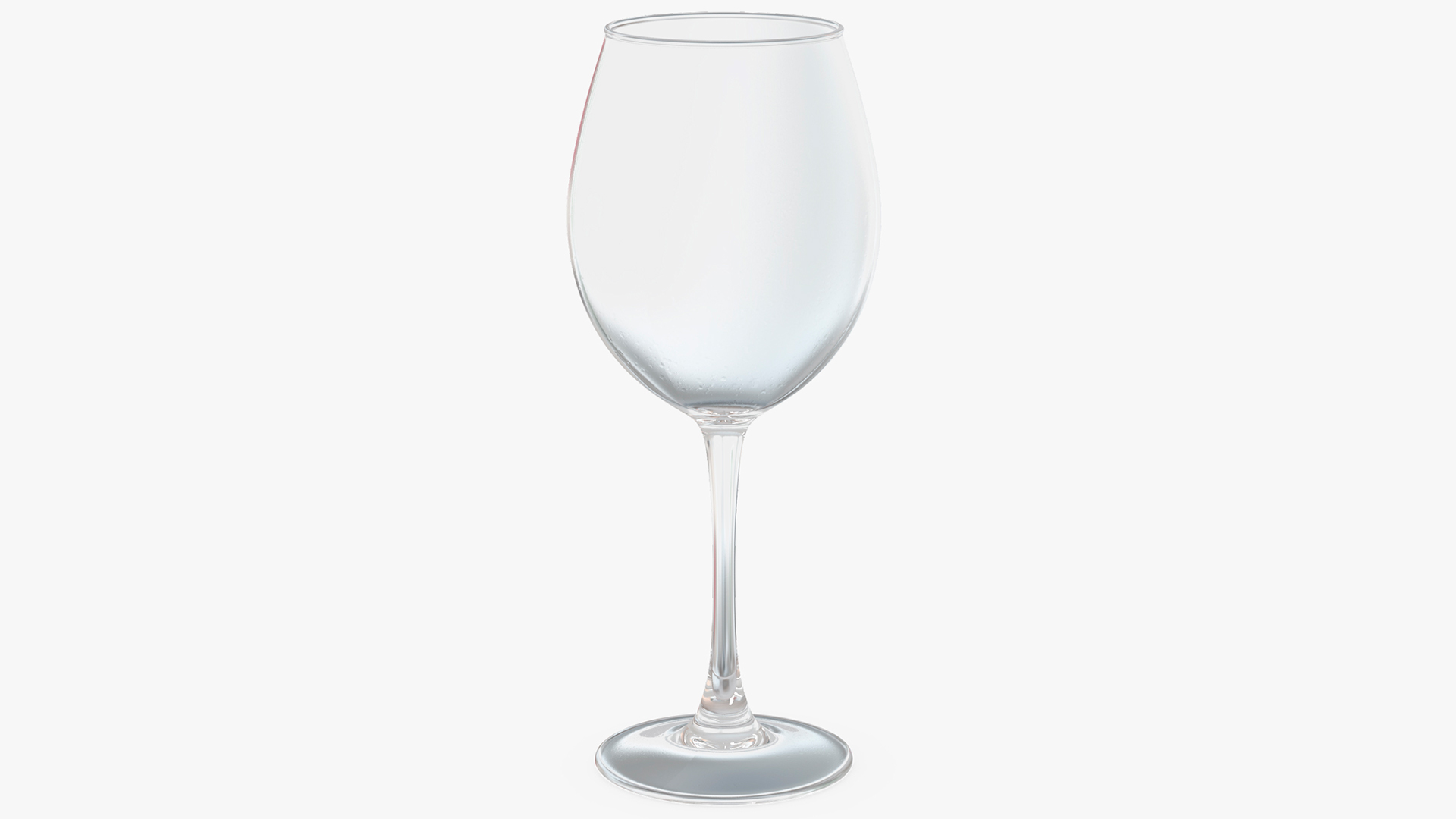 Bordeaux Wine Glass 3D model