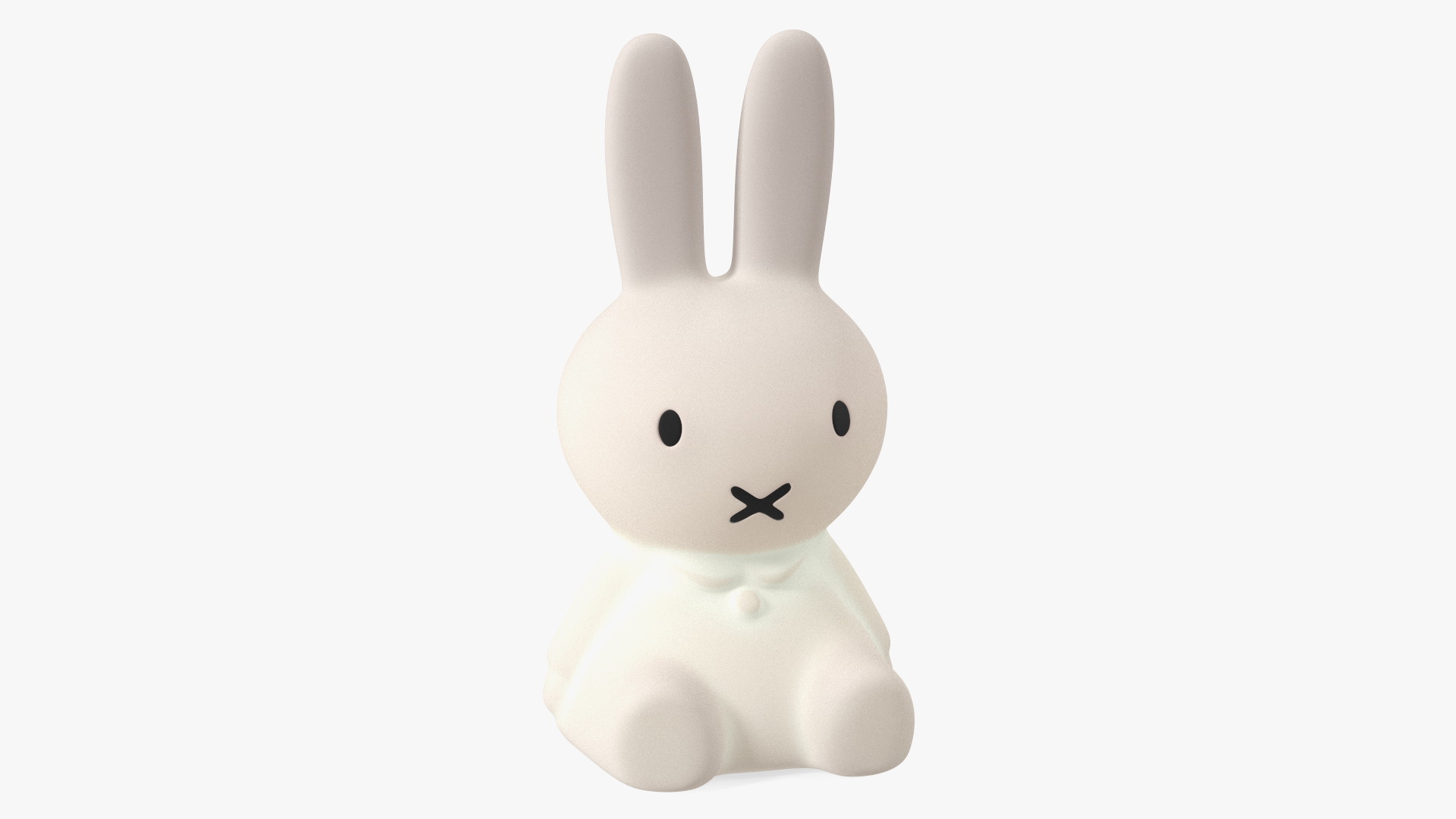 Turned On Miffy Star Rabbit Lamp 3D