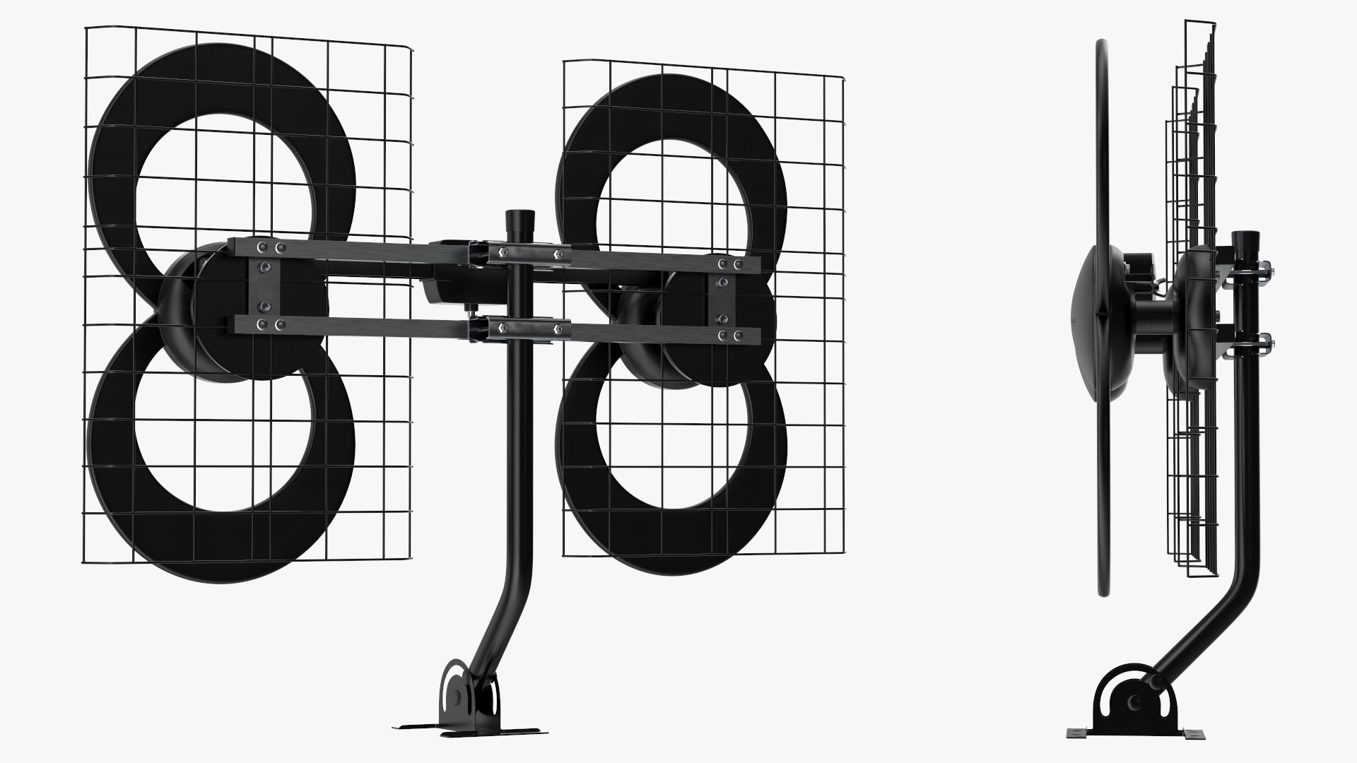 3D model Antennas Direct Clearstream 4 TV Antenna