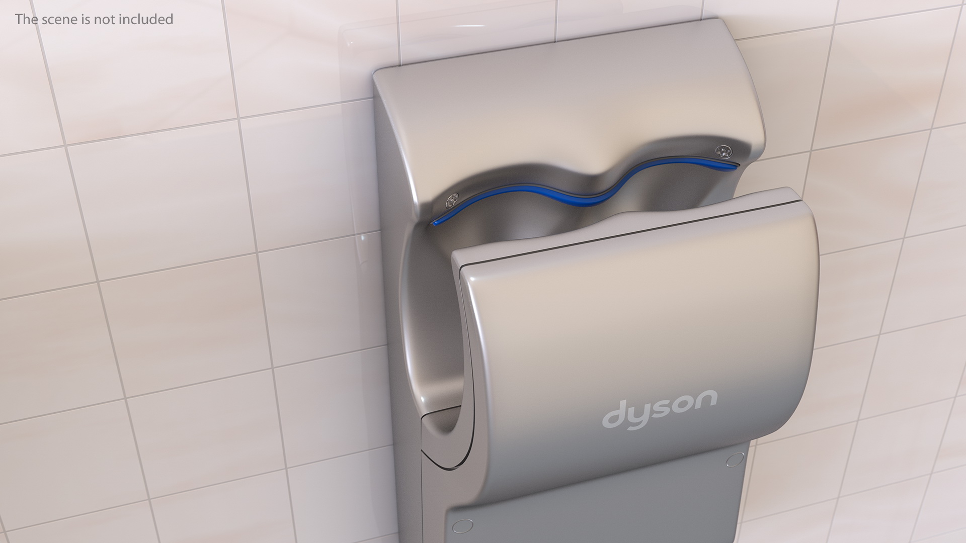 3D Dyson Airblade dB Hand Dryer model