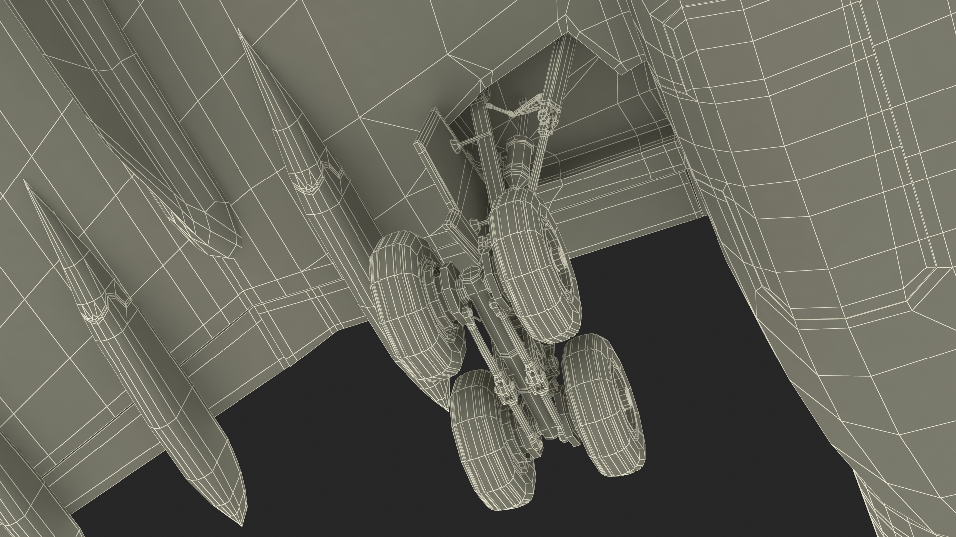 Airbus A330-200 Northwest Airlines 3D model