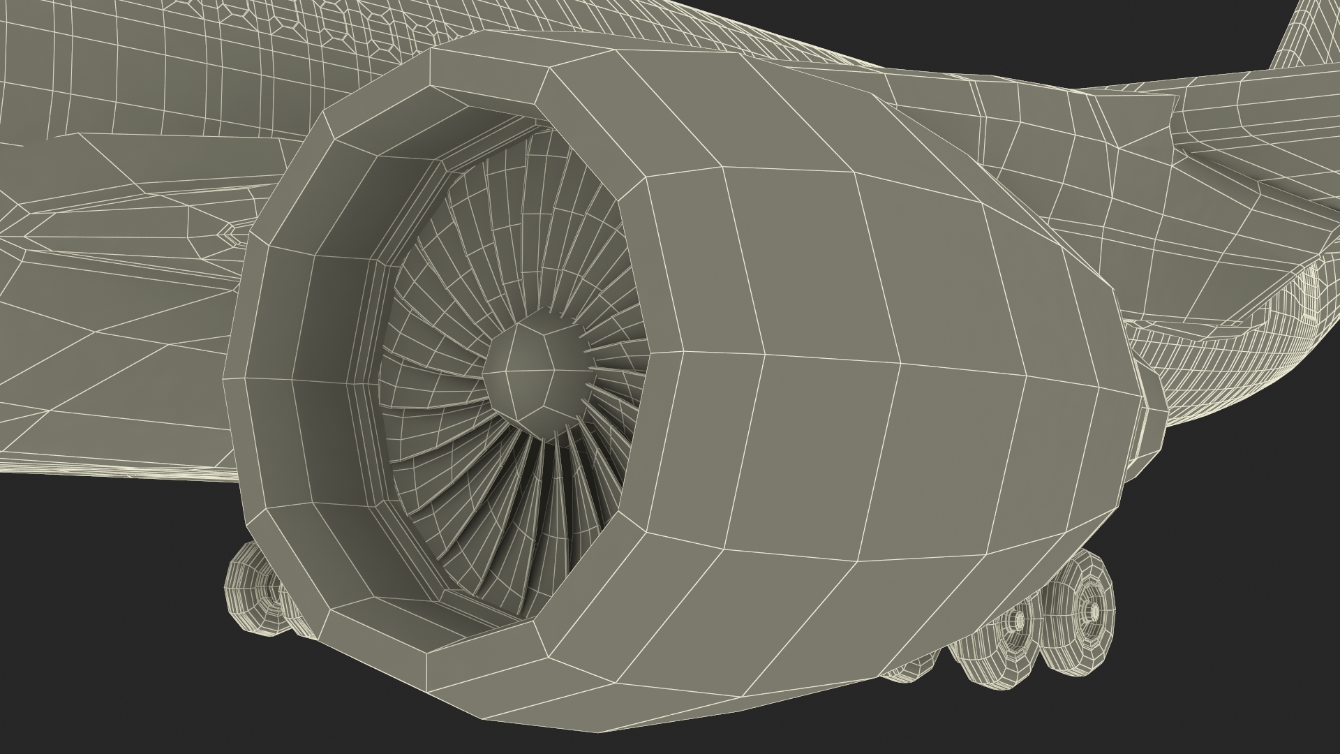 Airbus A330-200 Northwest Airlines 3D model