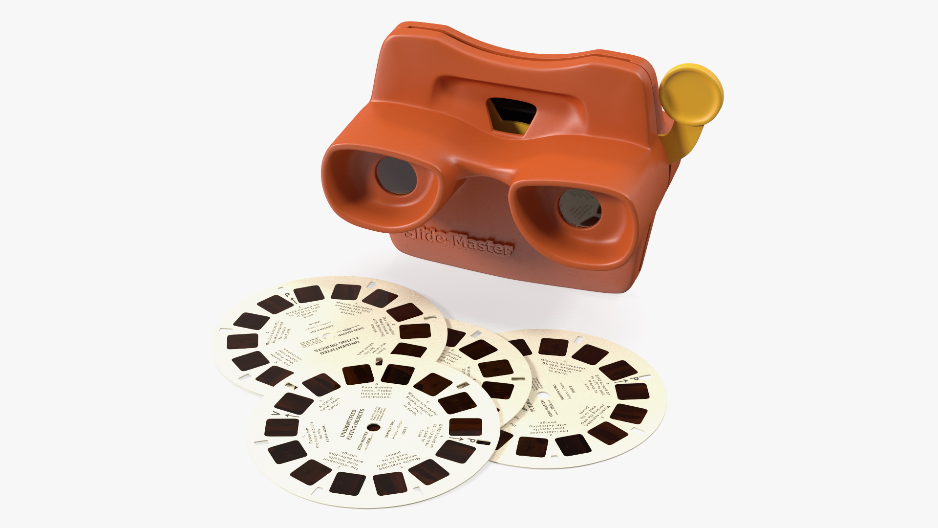 3D model Vintage View-Master with Reels