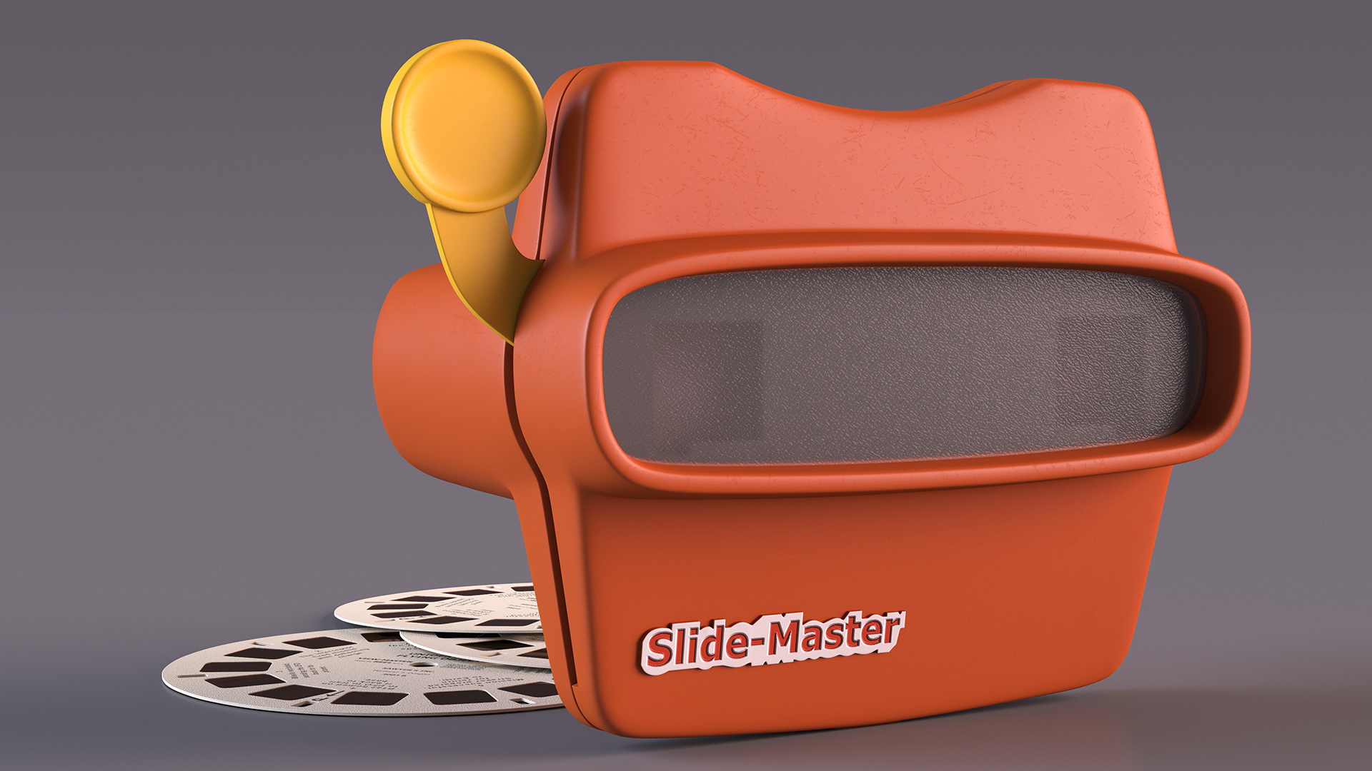 3D model Vintage View-Master with Reels