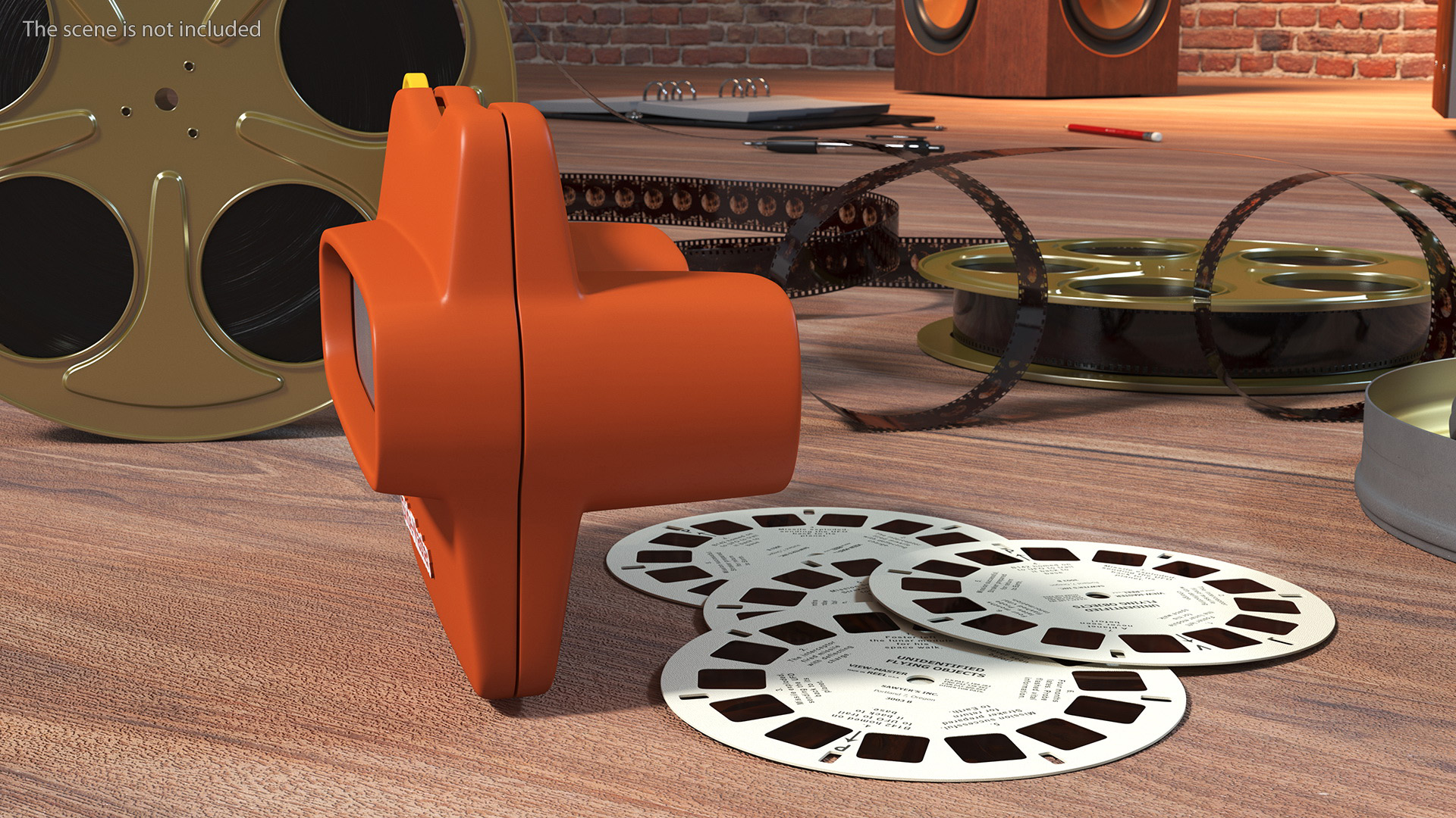 3D model Vintage View-Master with Reels