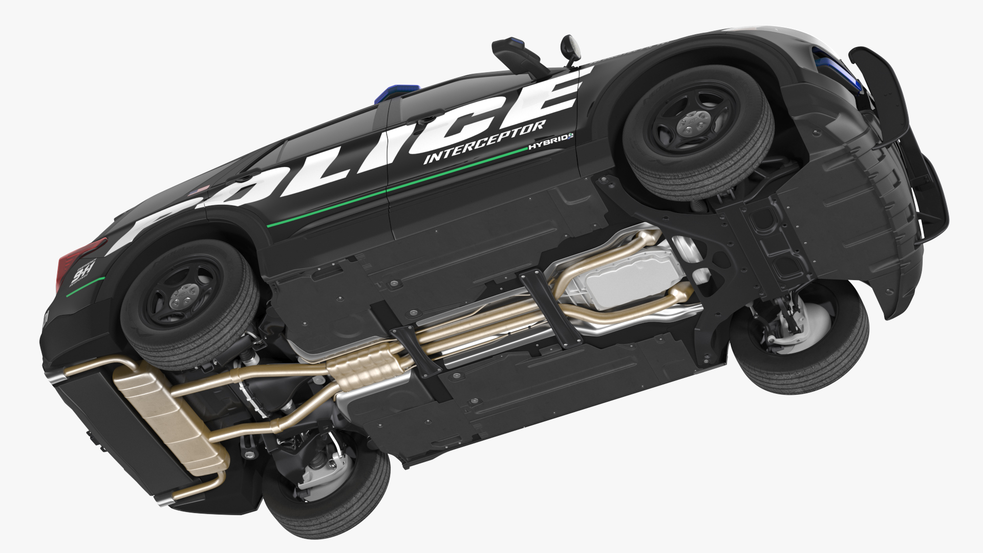 Ford Police Interceptor Exterior Only 3D