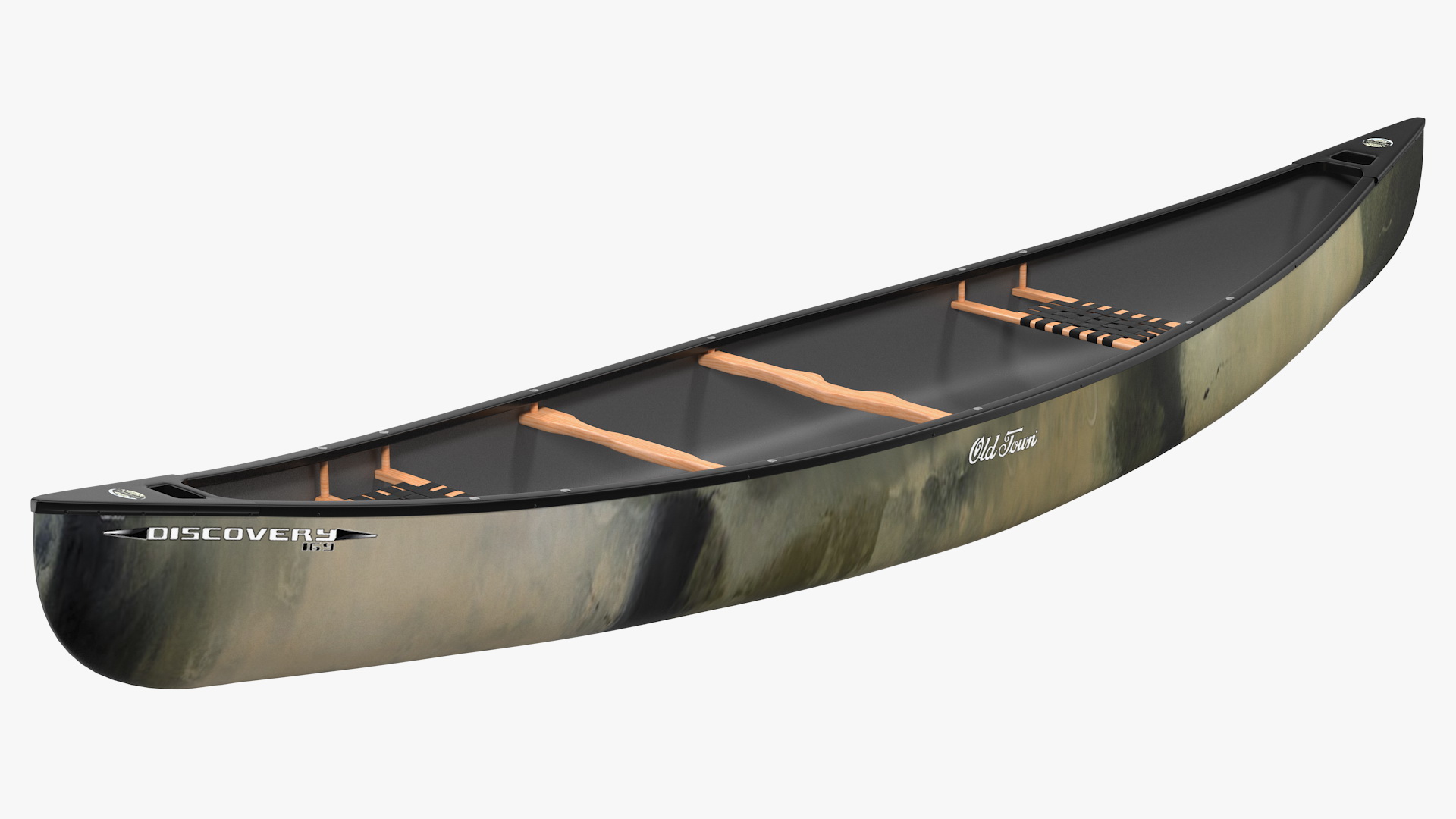 Old Town Discovery 169 Tripping Canoe Camo 3D