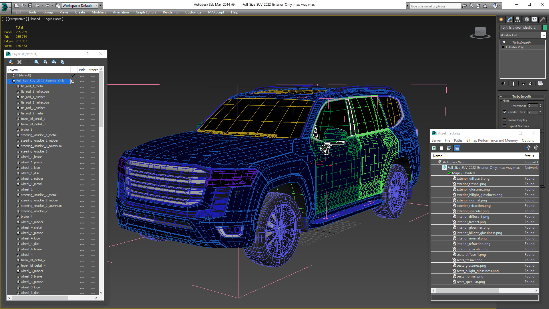 Full Size SUV 2022 Exterior Only 3D