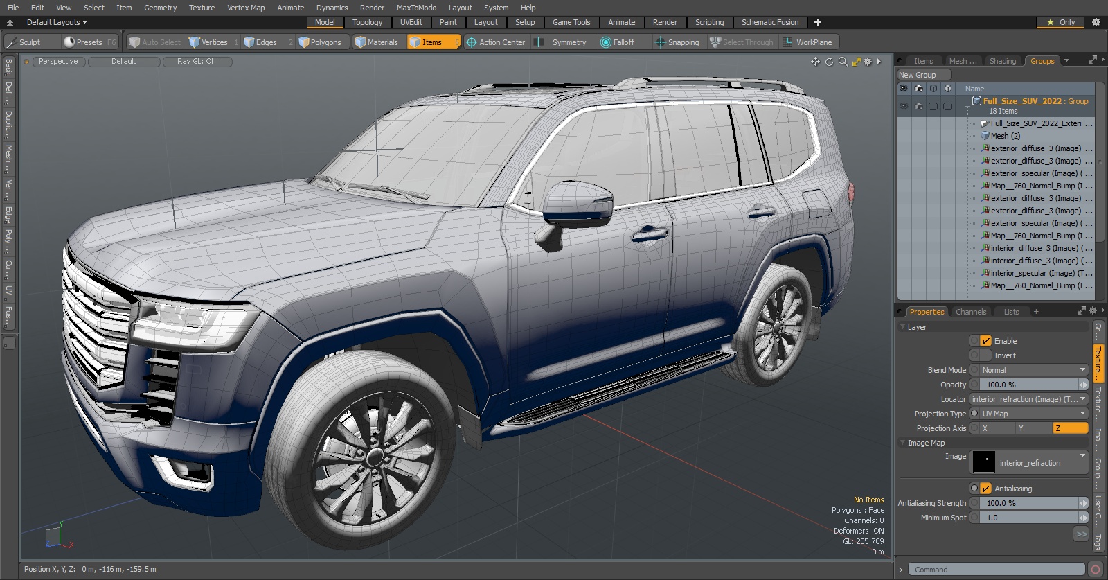 Full Size SUV 2022 Exterior Only 3D