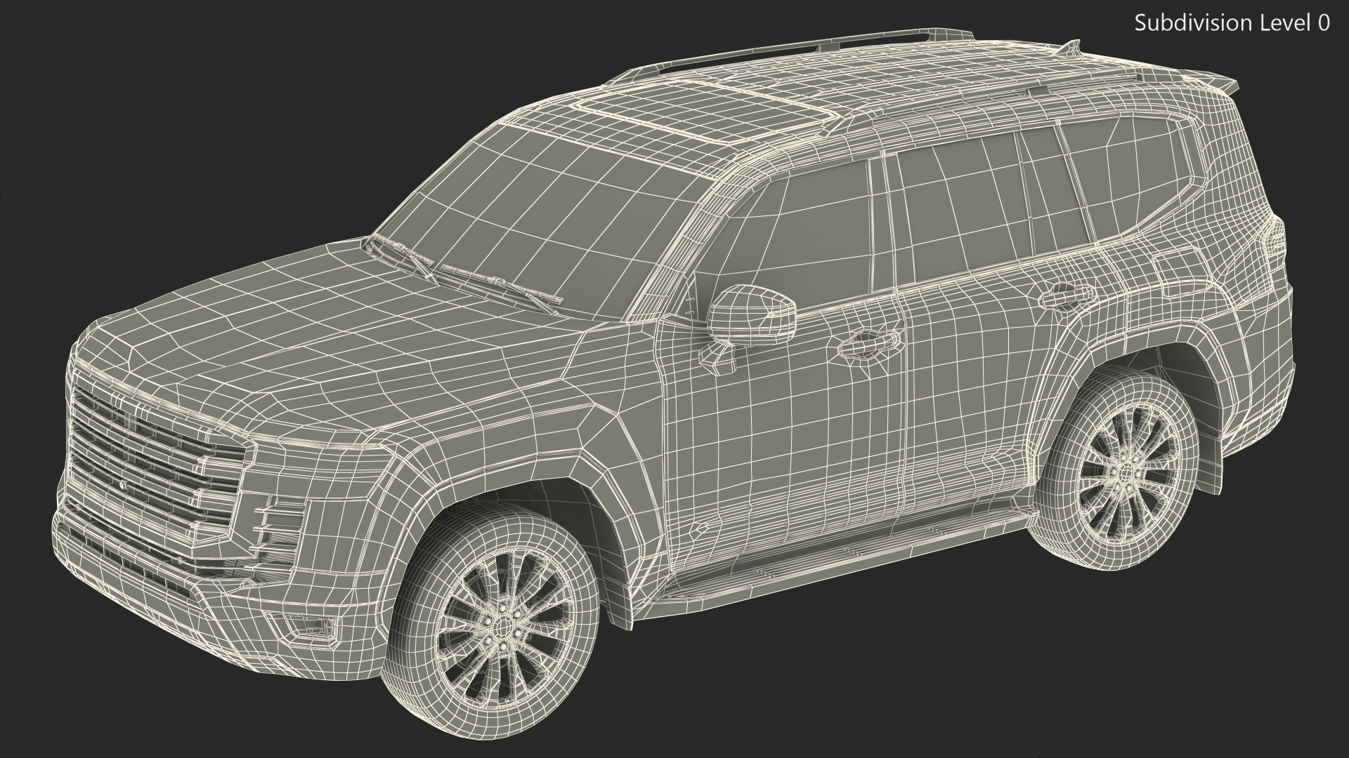 Full Size SUV 2022 Exterior Only 3D