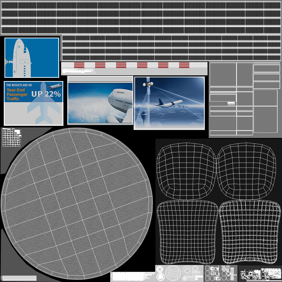 Air Traffic Control Tower with Simple Interior Generic 3D model