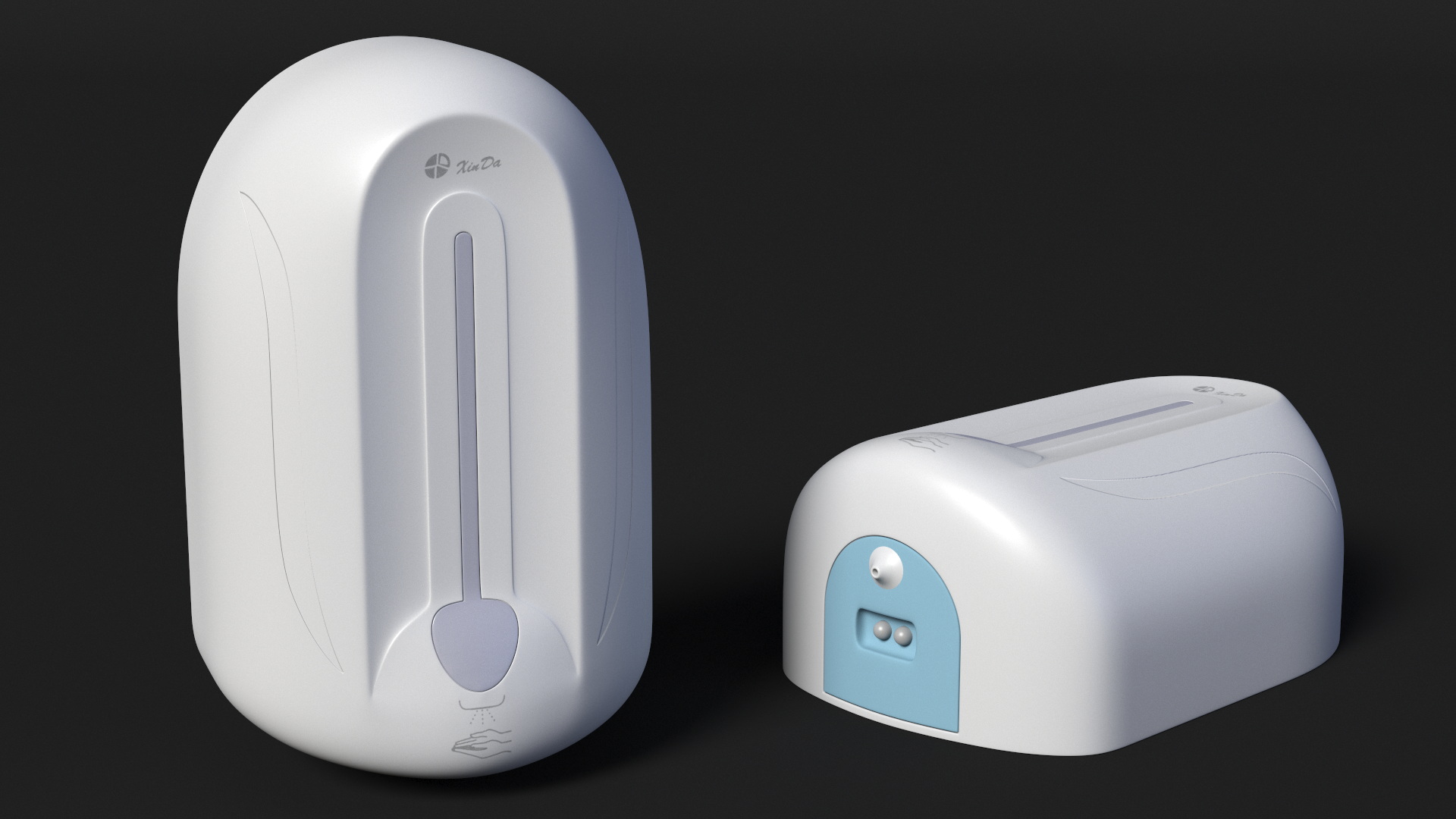 3D model Touch Free Dispenser