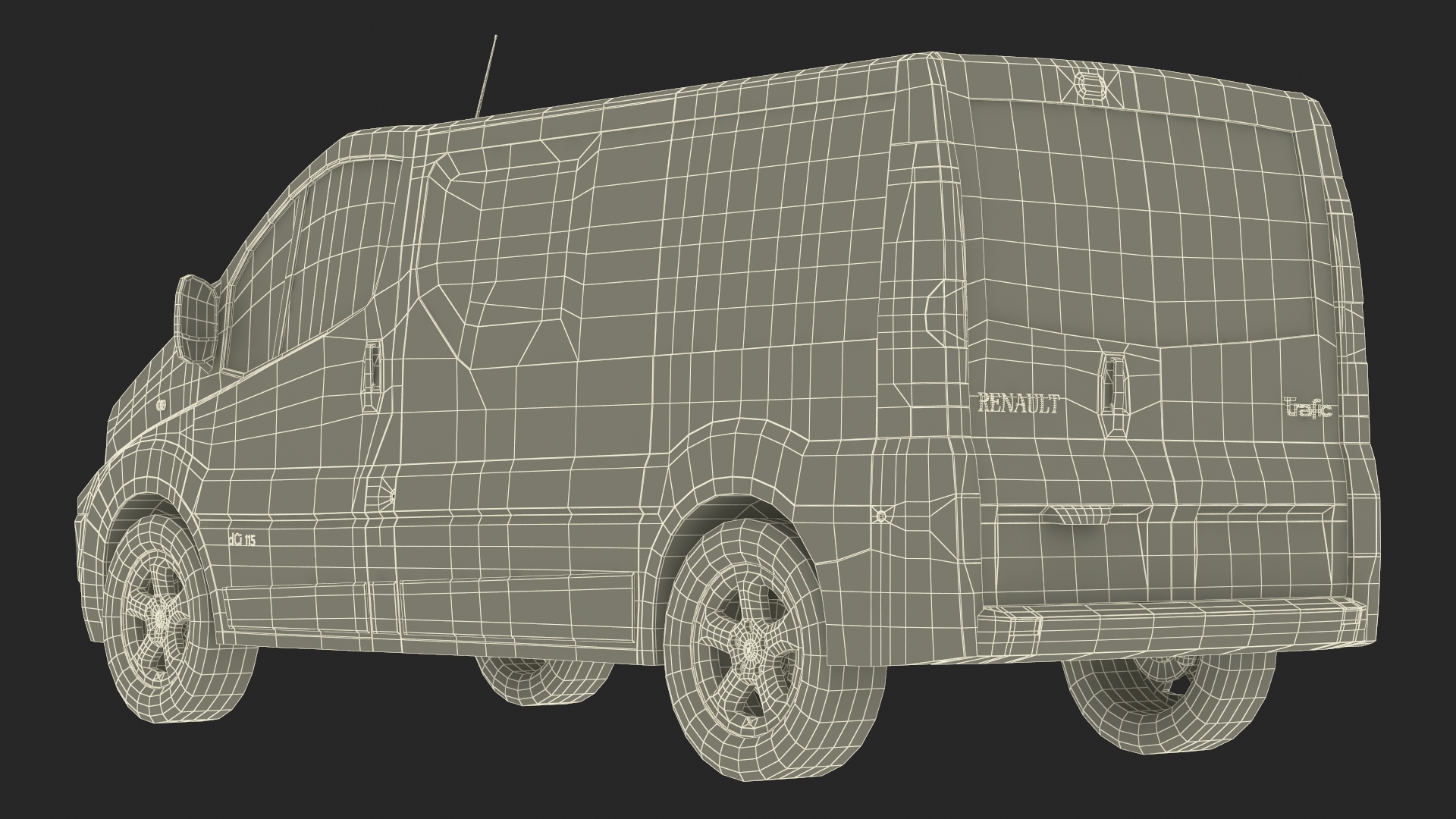 Renault Trafic Passenger 3D model