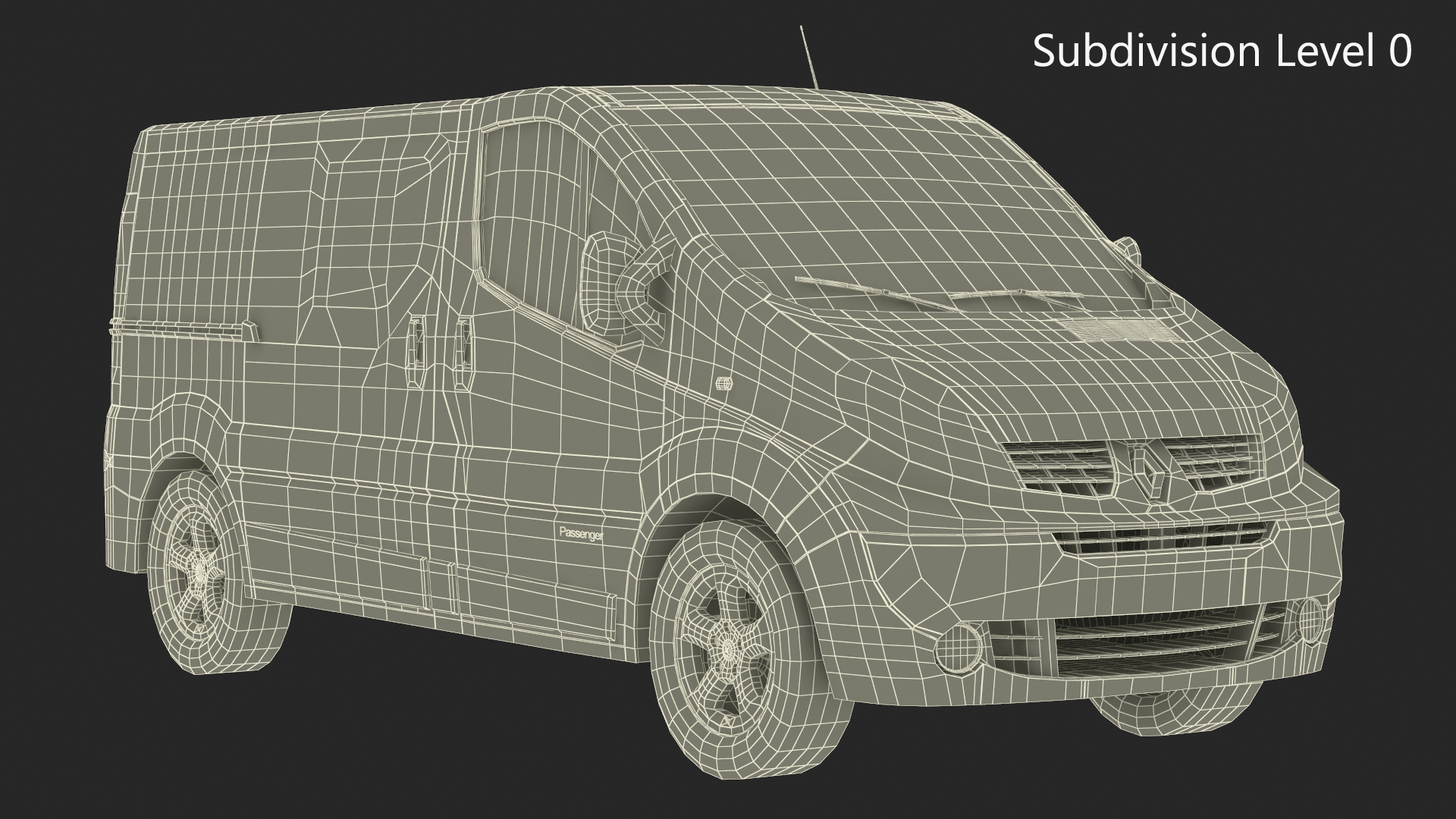 Renault Trafic Passenger 3D model