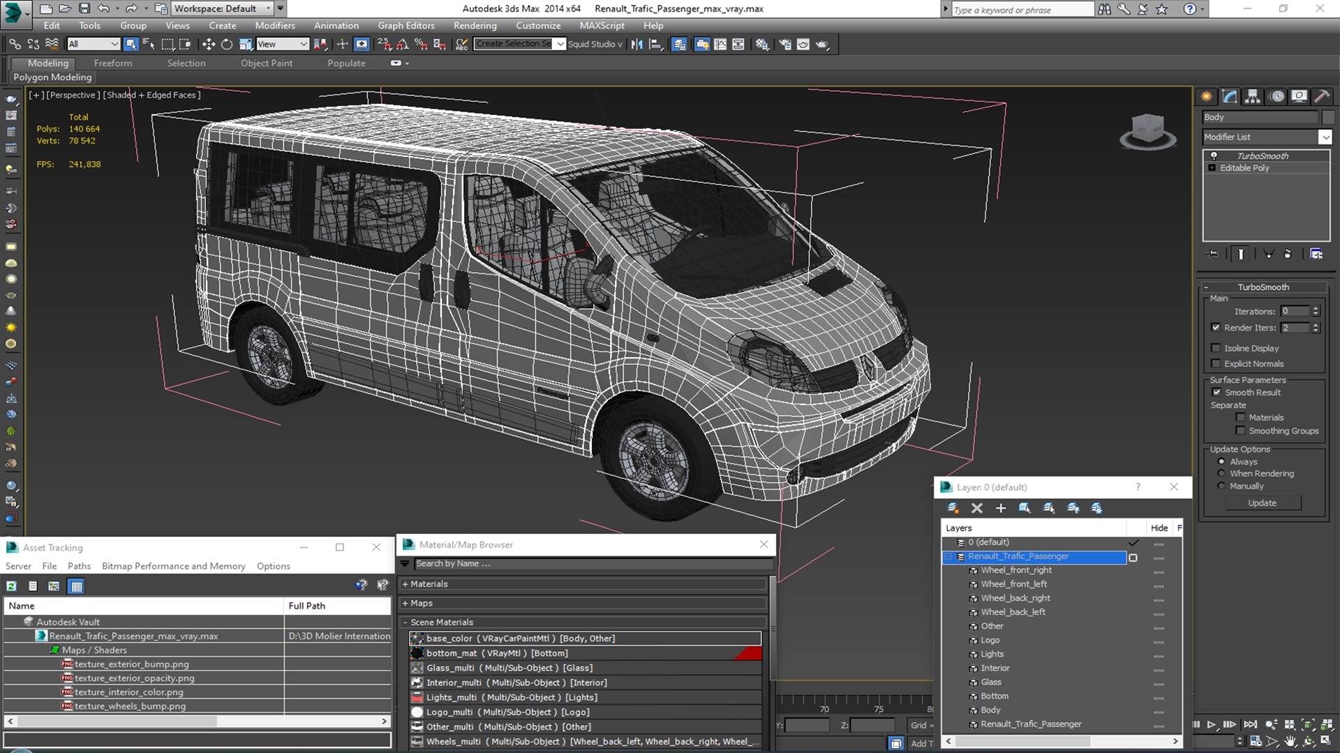 Renault Trafic Passenger 3D model