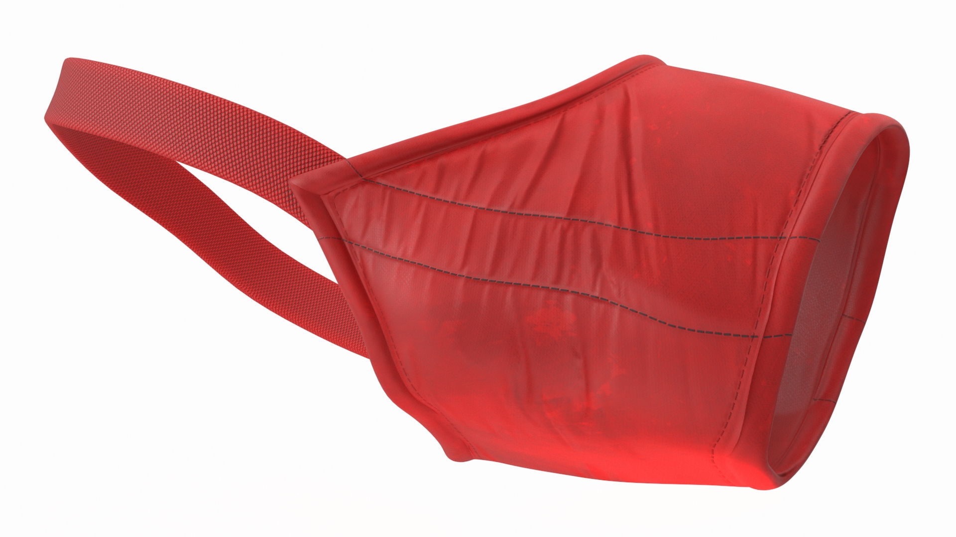 3D model Nylon Dog Muzzle Red