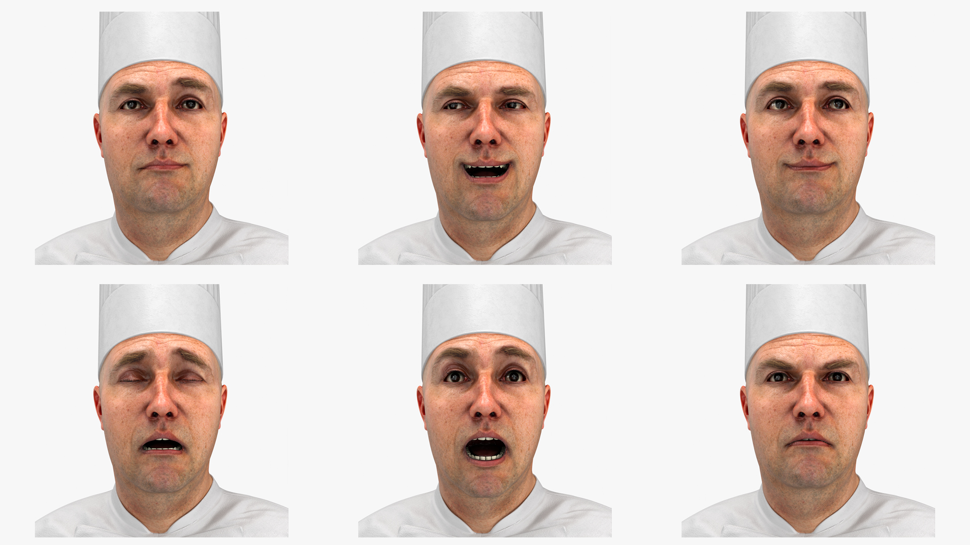 3D Chef Rigged