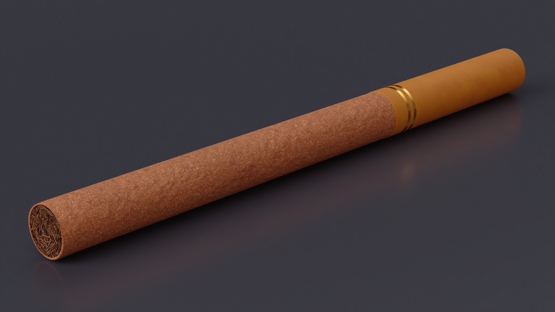 3D model Cigar Thin