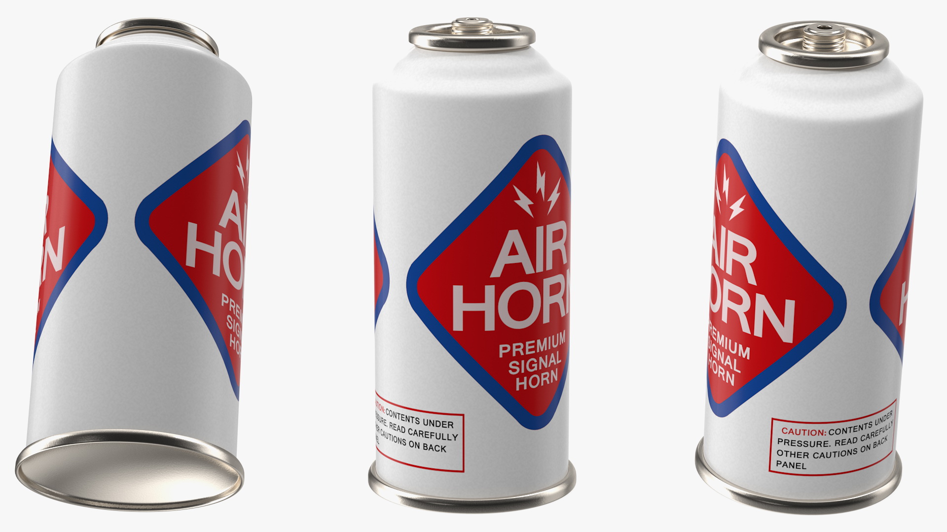 Sports Air Horn Bottle 3D