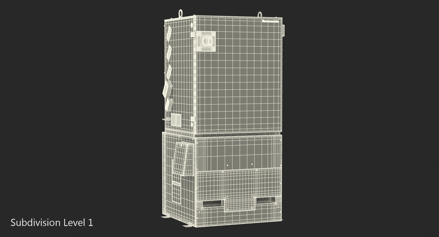 3D model Panasonic Power Supply for Welding Robot