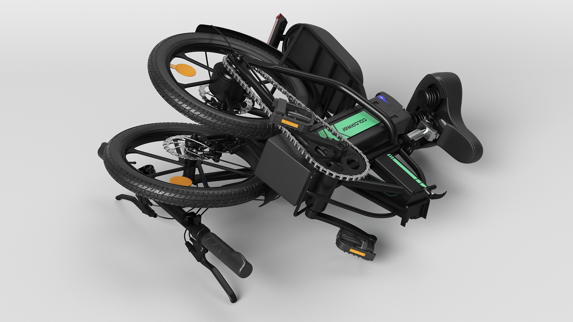 3D Colorway Electric Bike Black model