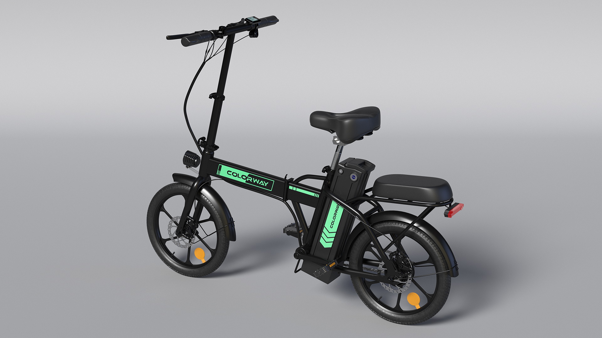 3D Colorway Electric Bike Black model