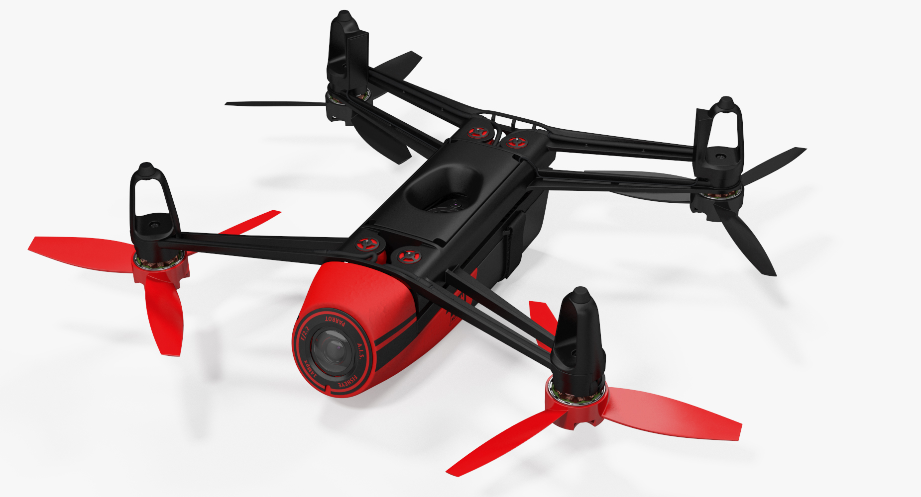 Parrot Bebop Quadcopter Drone 3D model