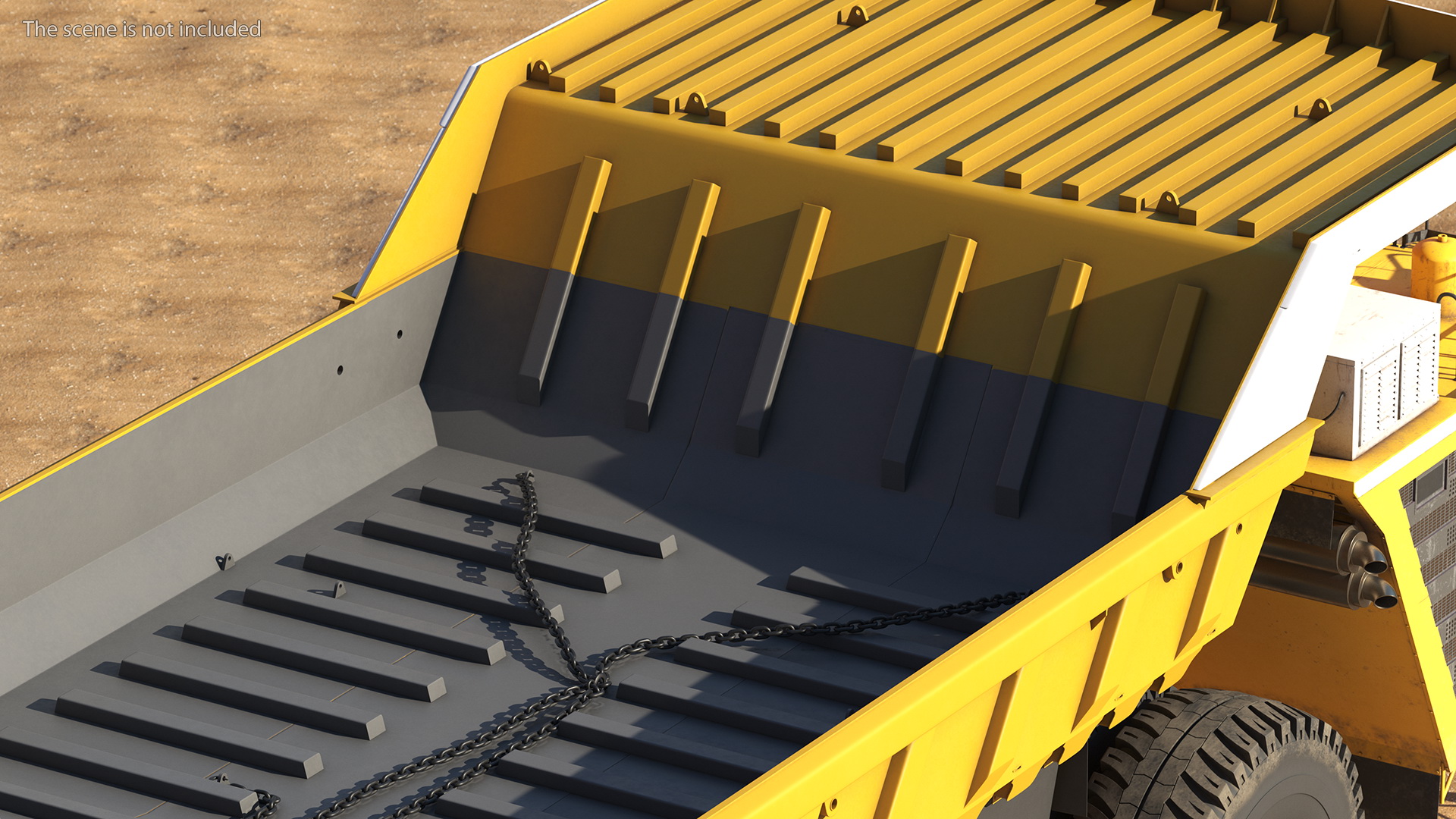 Haul Truck Bed 3D model