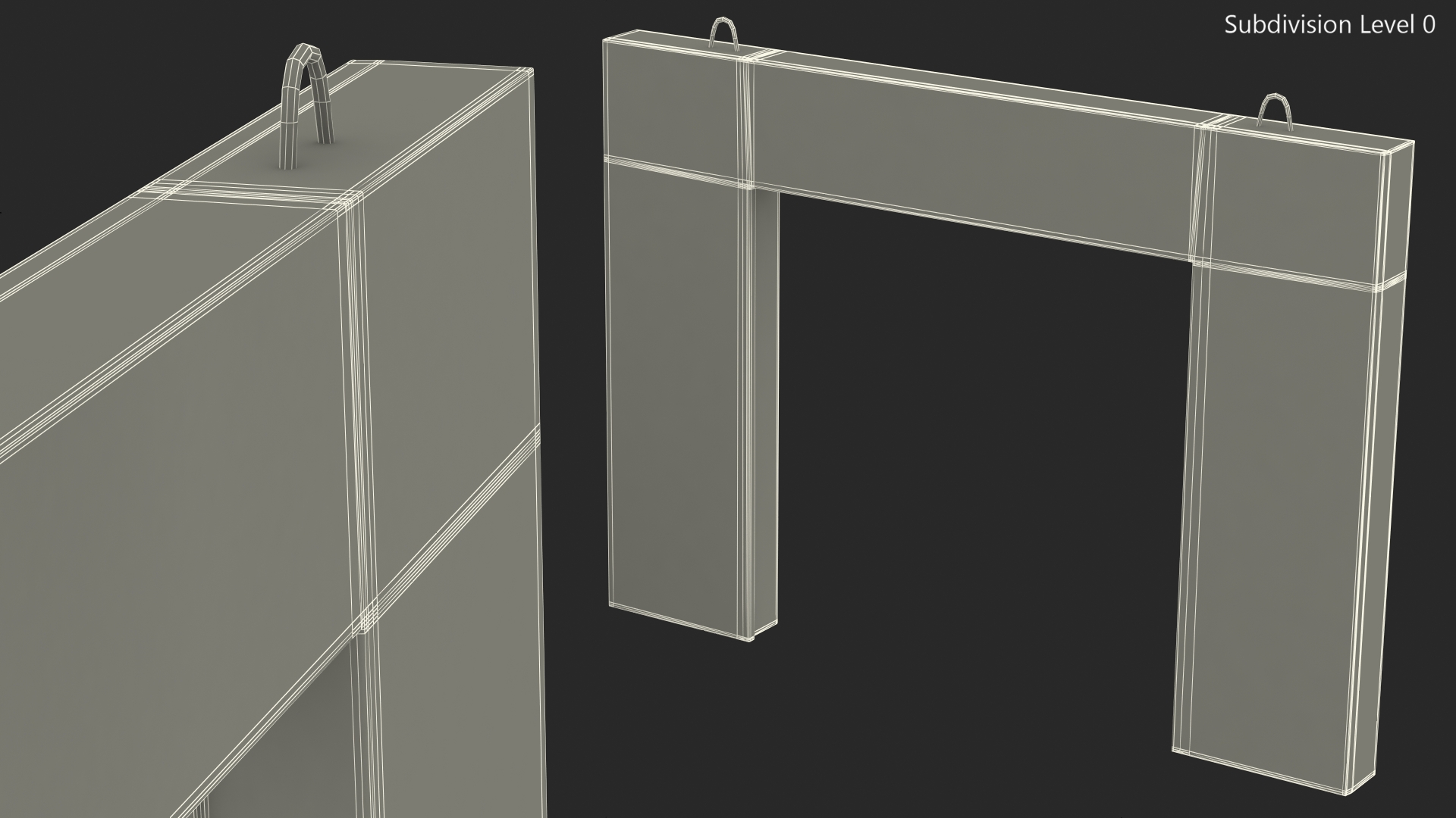 3D Prefabricated Concrete Panel model