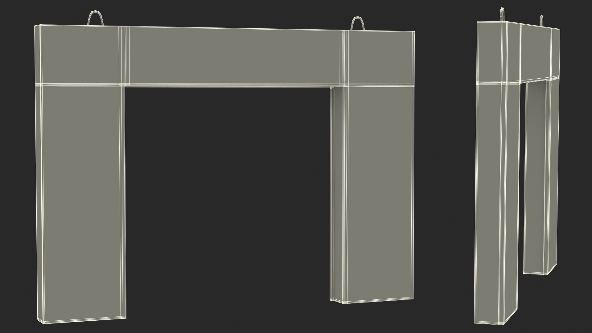 3D Prefabricated Concrete Panel model