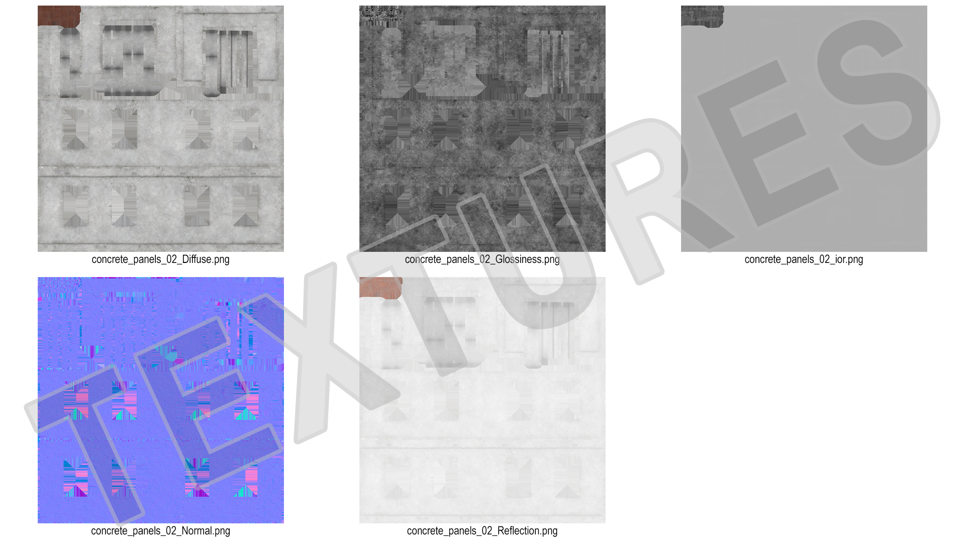 3D Prefabricated Concrete Panel model