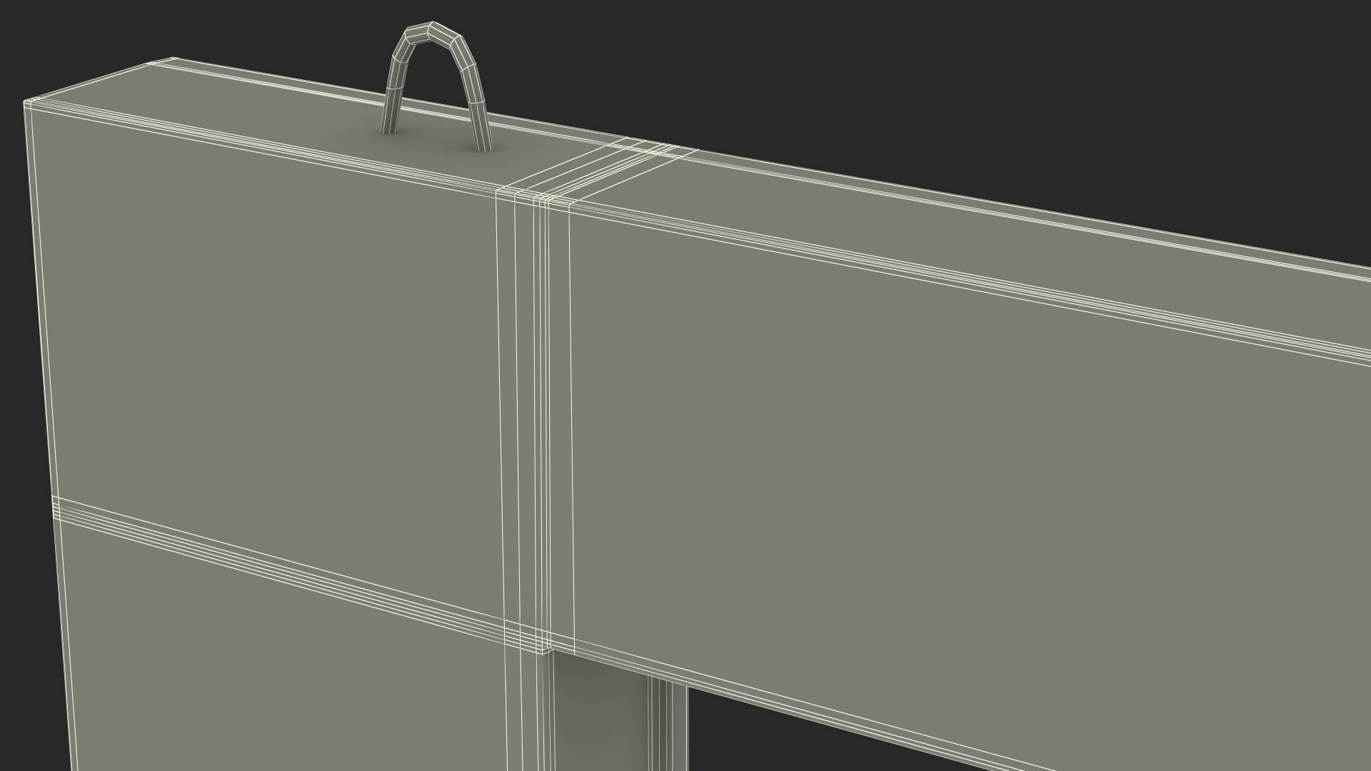 3D Prefabricated Concrete Panel model