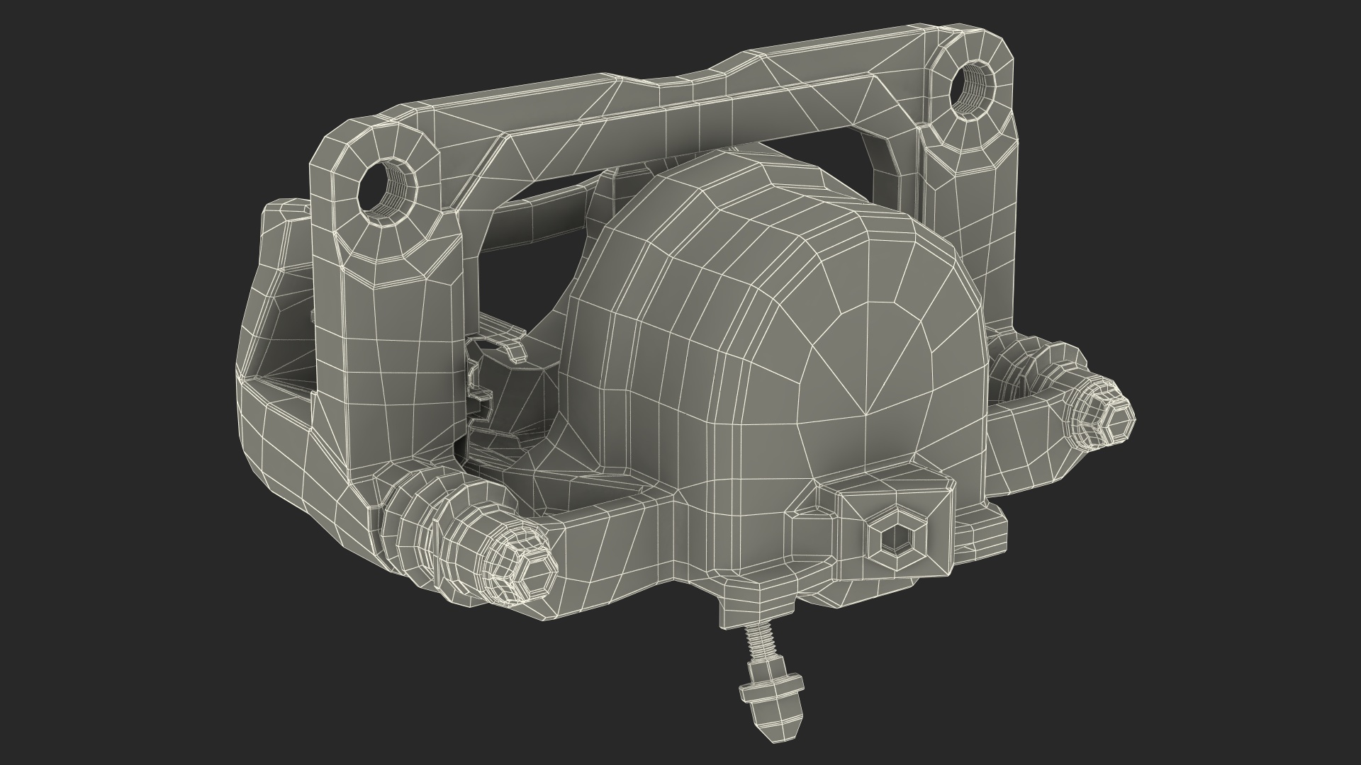 3D Brake Caliper model