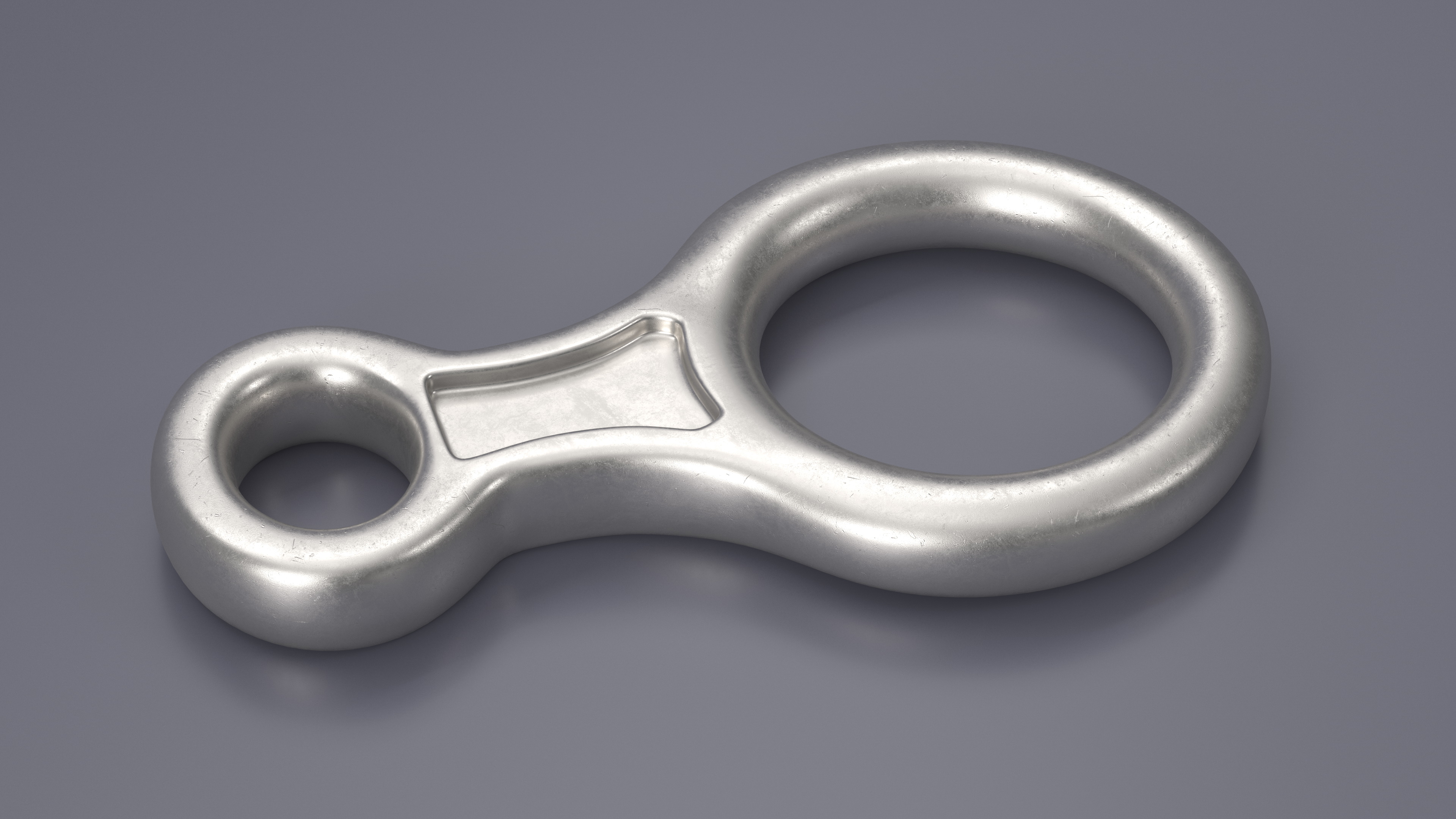 Aluminum Figure 8 Descender 3D