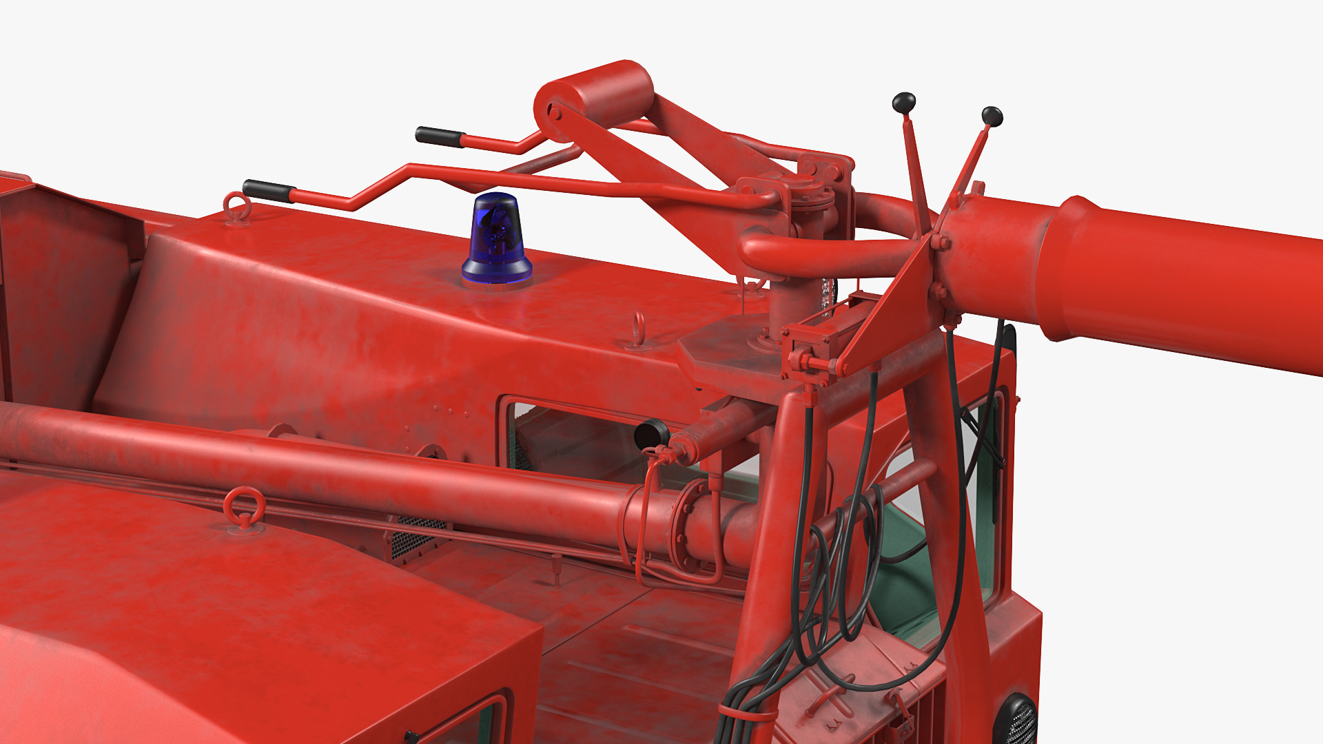 MAZ AA 60 Airport Fire Fighting Vehicle 3D model