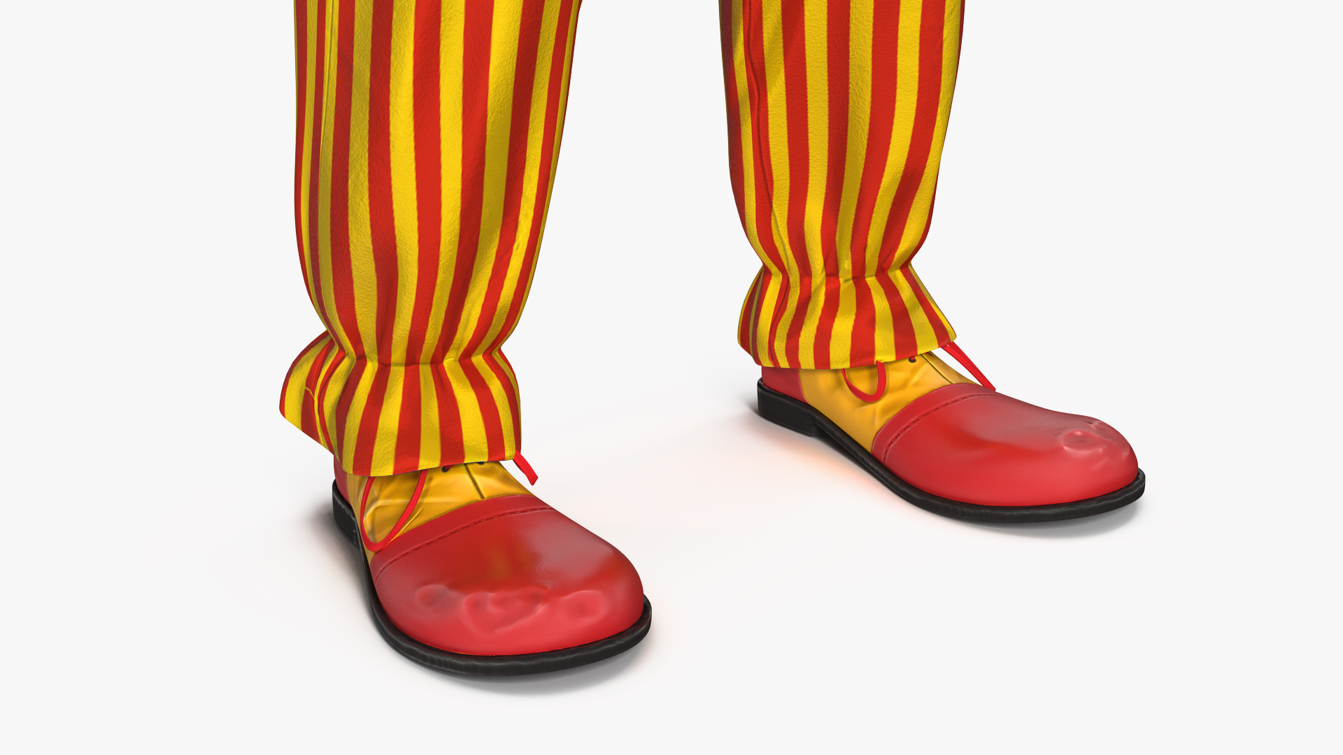 3D model Clown Costume Rigged