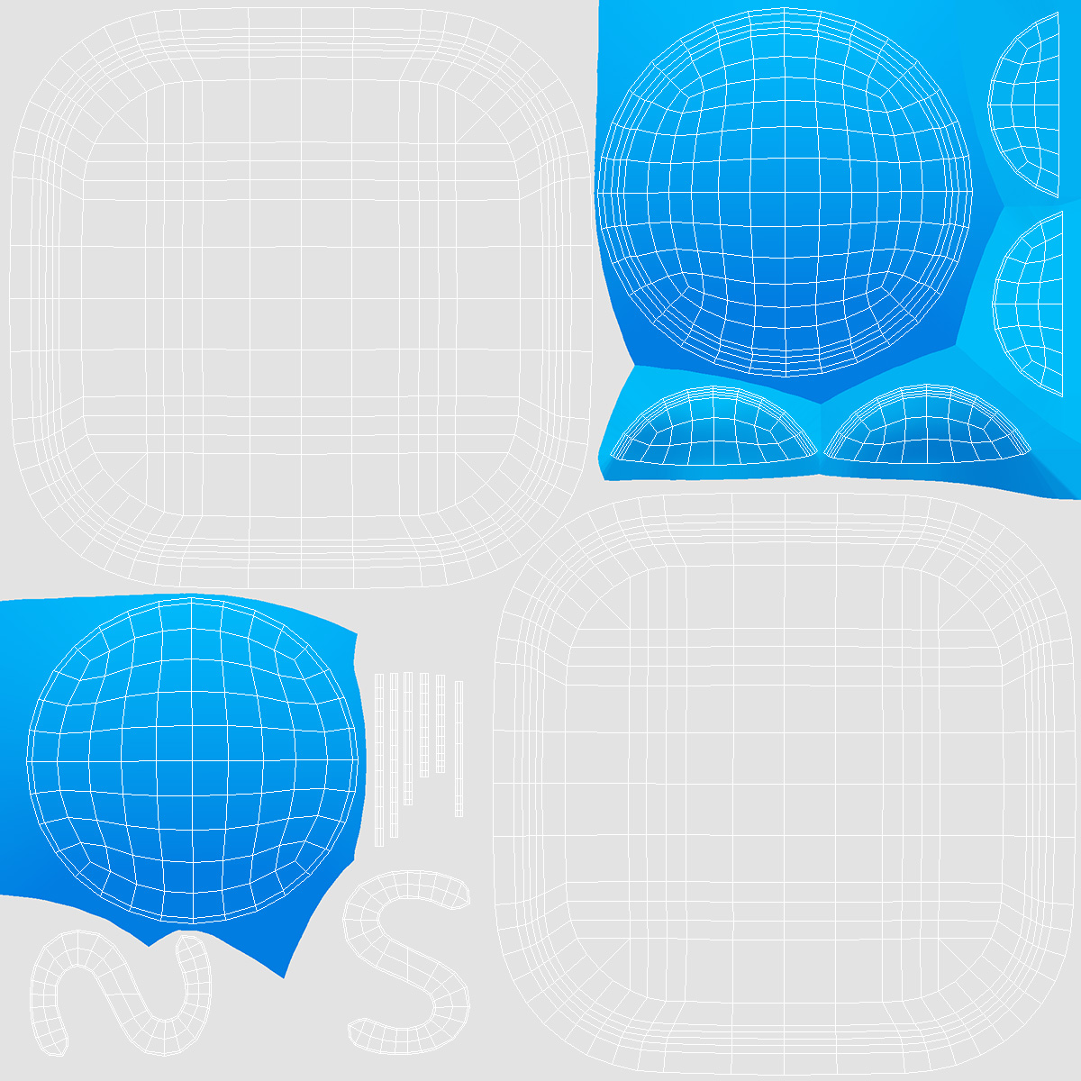 3D model Skype Icon