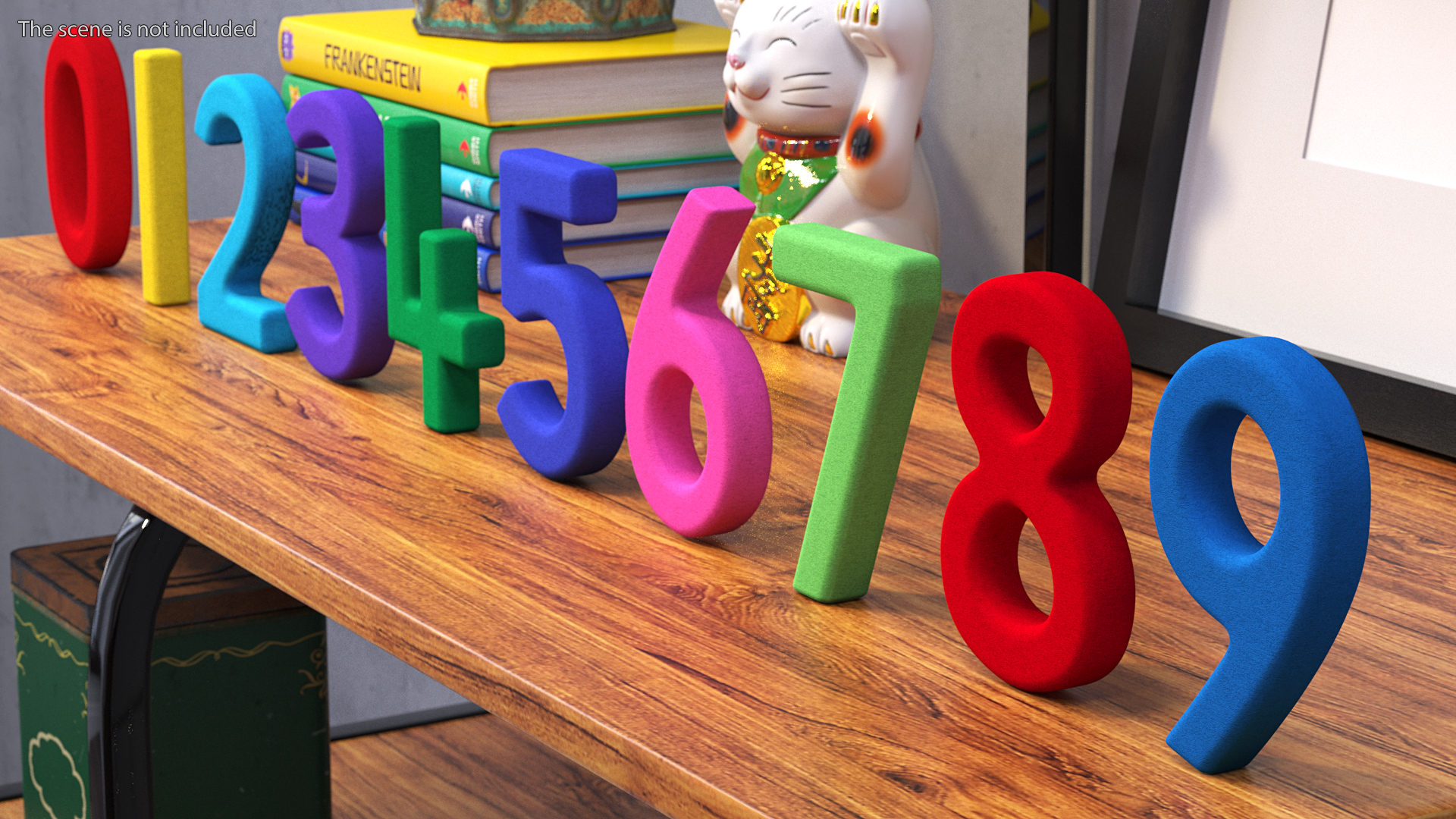 Paper Numbers Set 3D