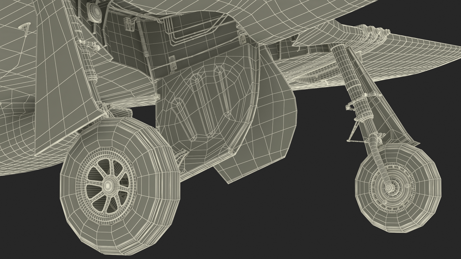 North American P-51 3D model