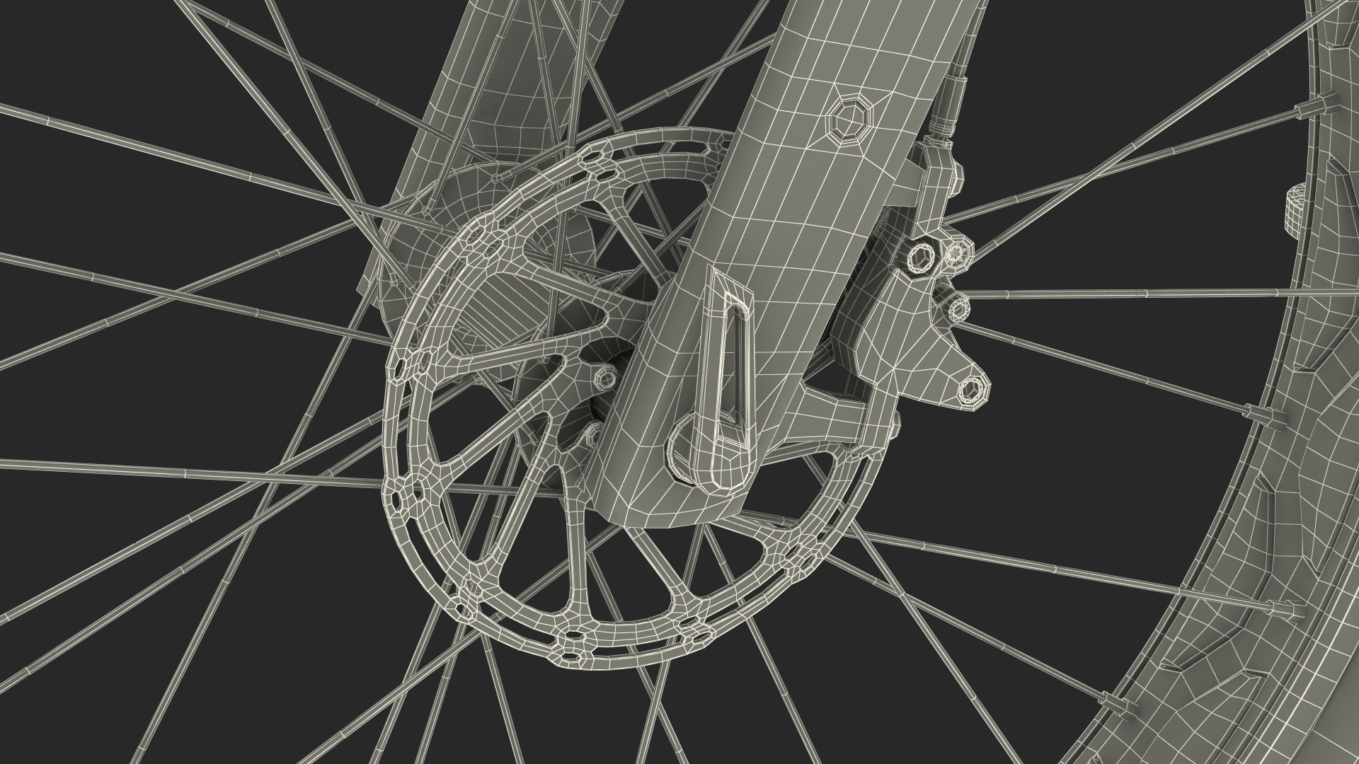 Trek Bike Grey 3D model