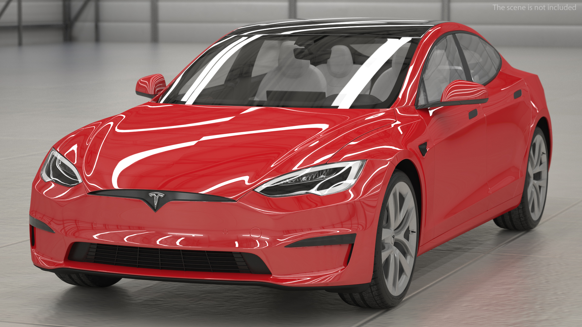 Tesla Model S Plaid 3D model