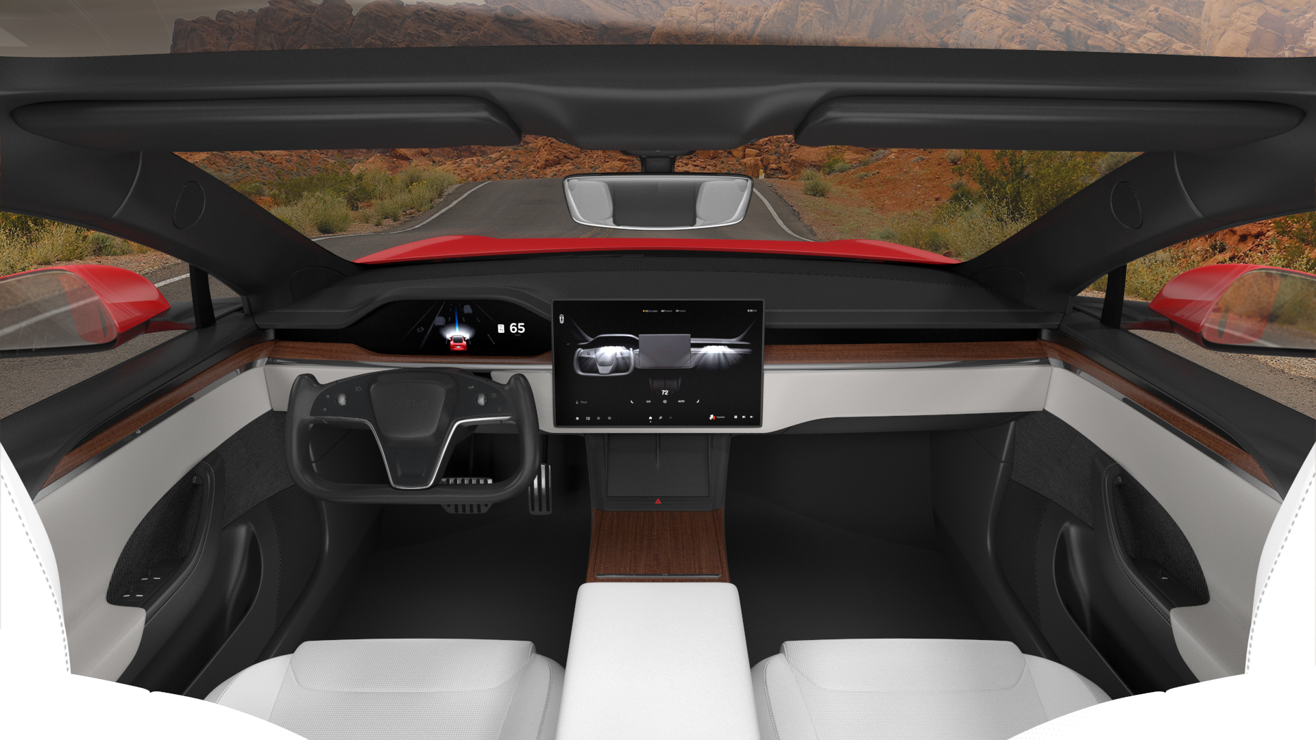 Tesla Model S Plaid 3D model