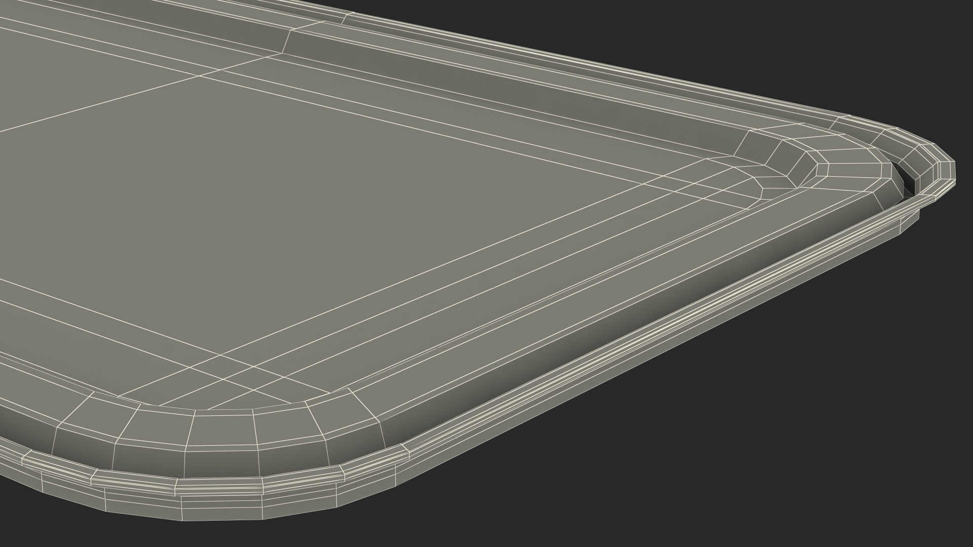 Rectangular Polypropylene Food Container with Lid 3D model