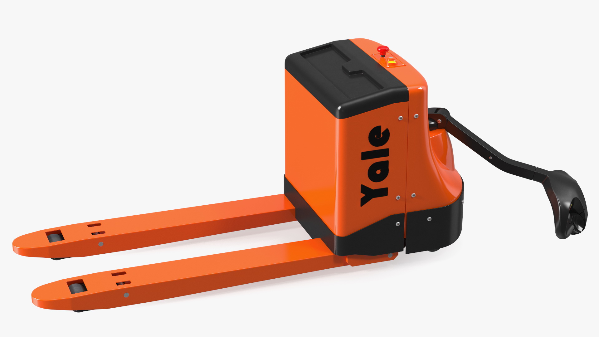 3D Electric Pallet Truck Rigged model