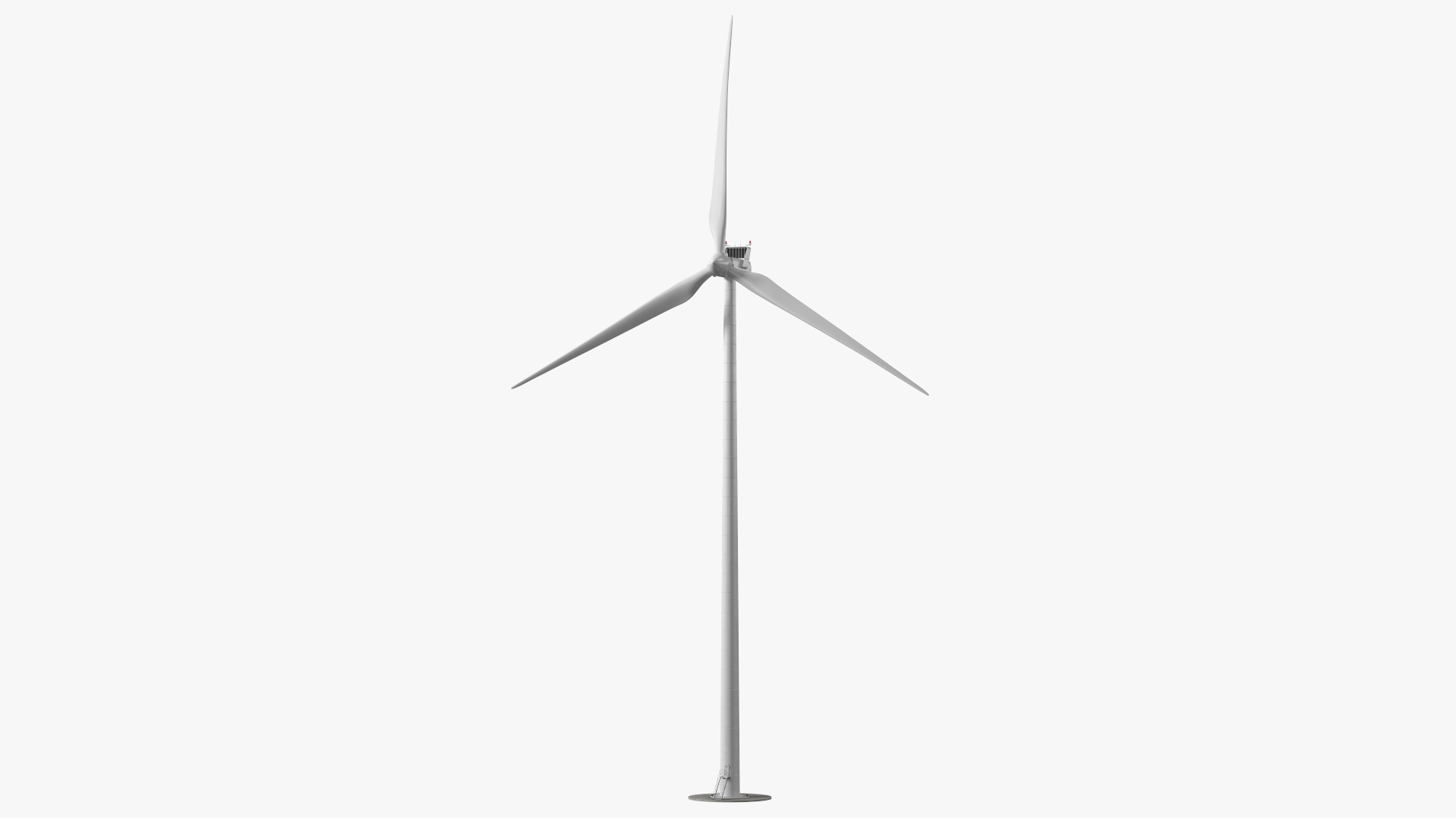 3D model Vestas Horizontal Axis Wind Turbine